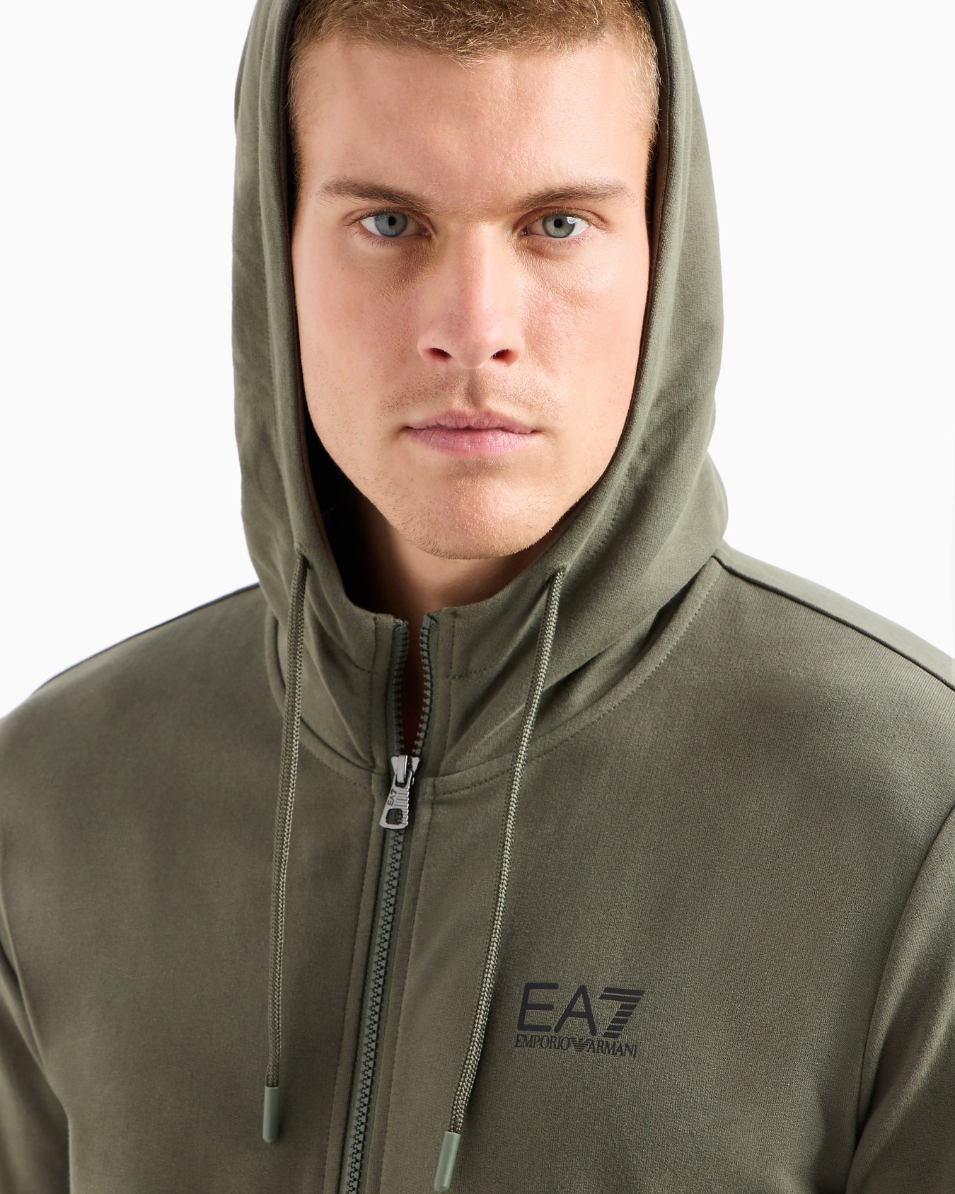Logo Series hoodie in cotton Slide 4