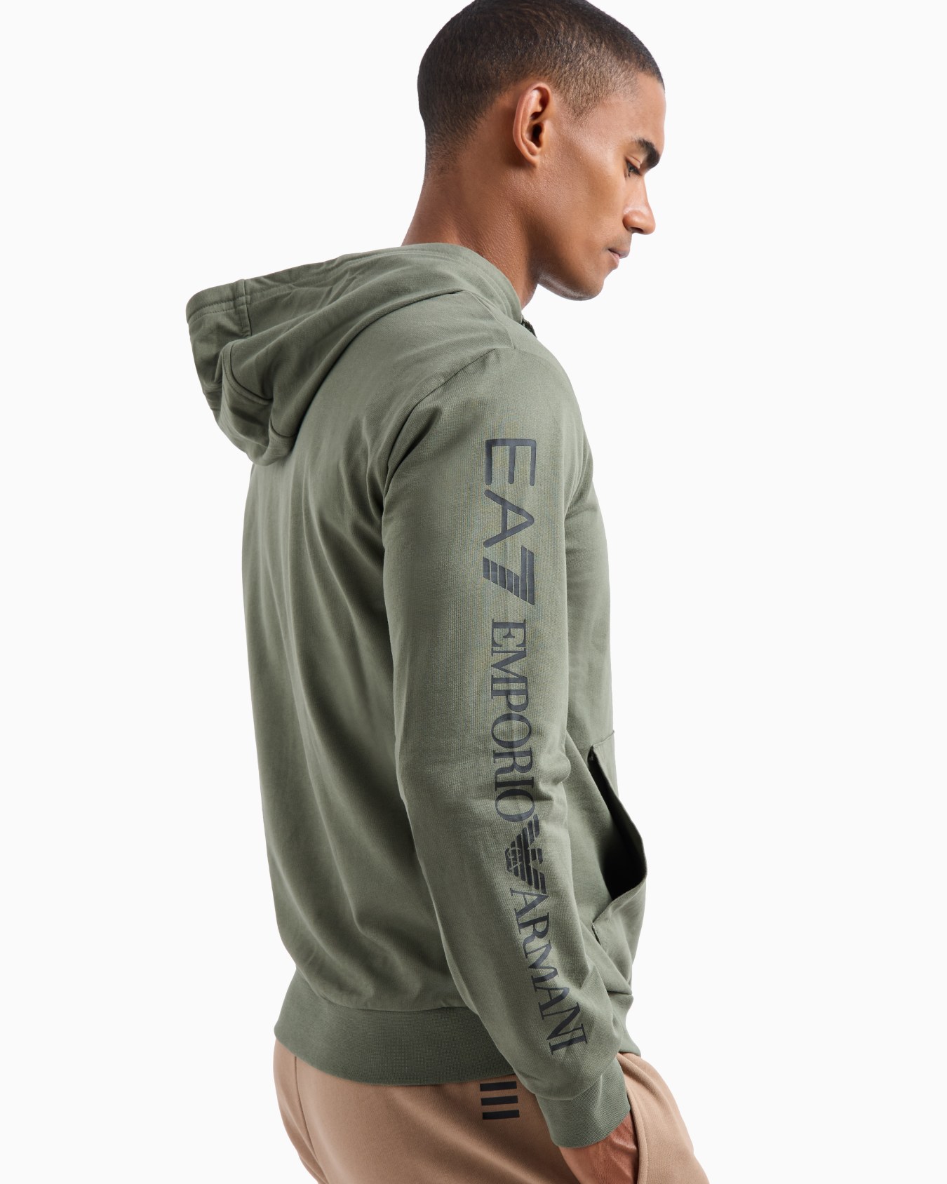 Sweat-shirt à capuche Logo Series en coton  Diapositive 4