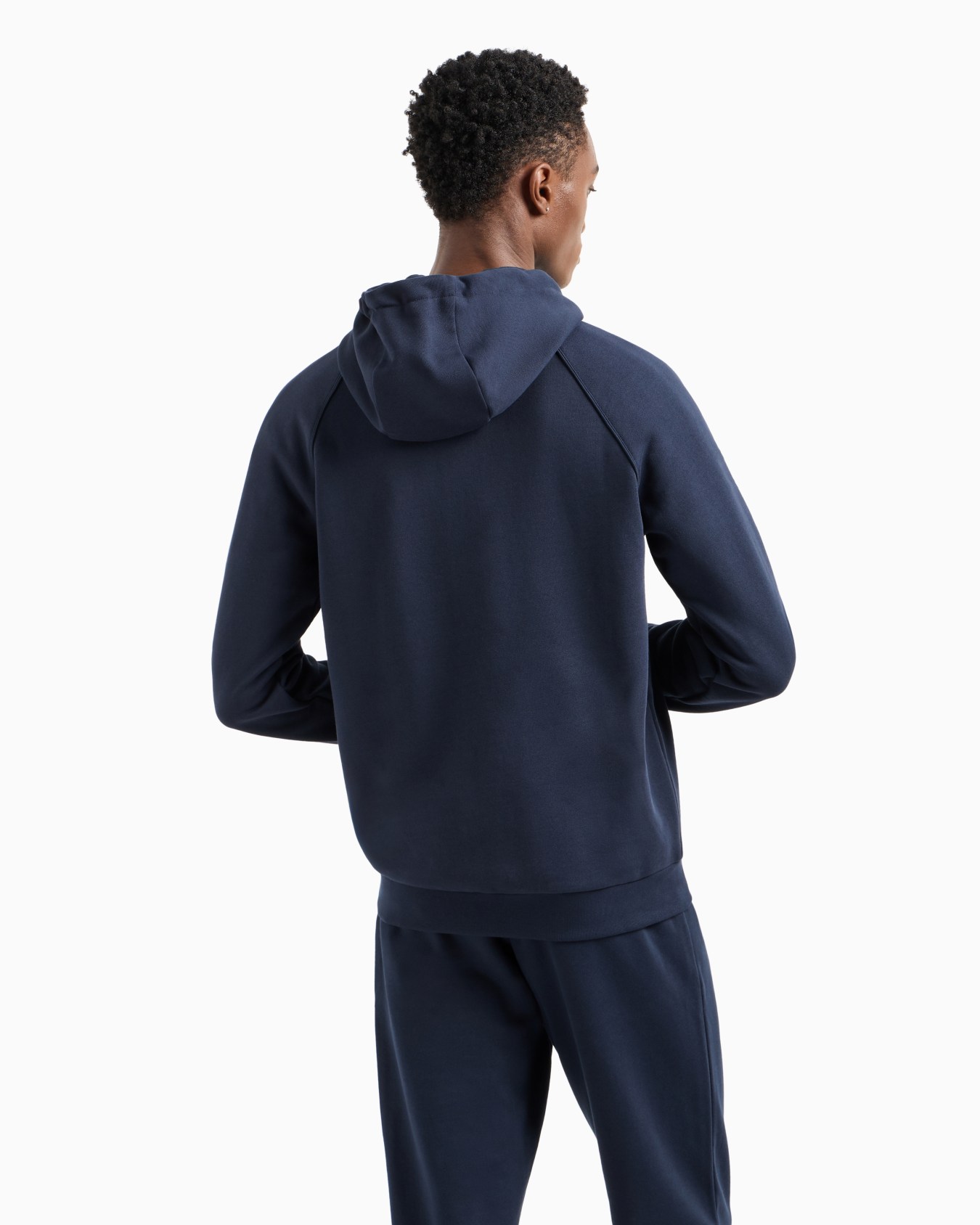 Cotton-blend hooded Logo Series sweatshirt Slide 2