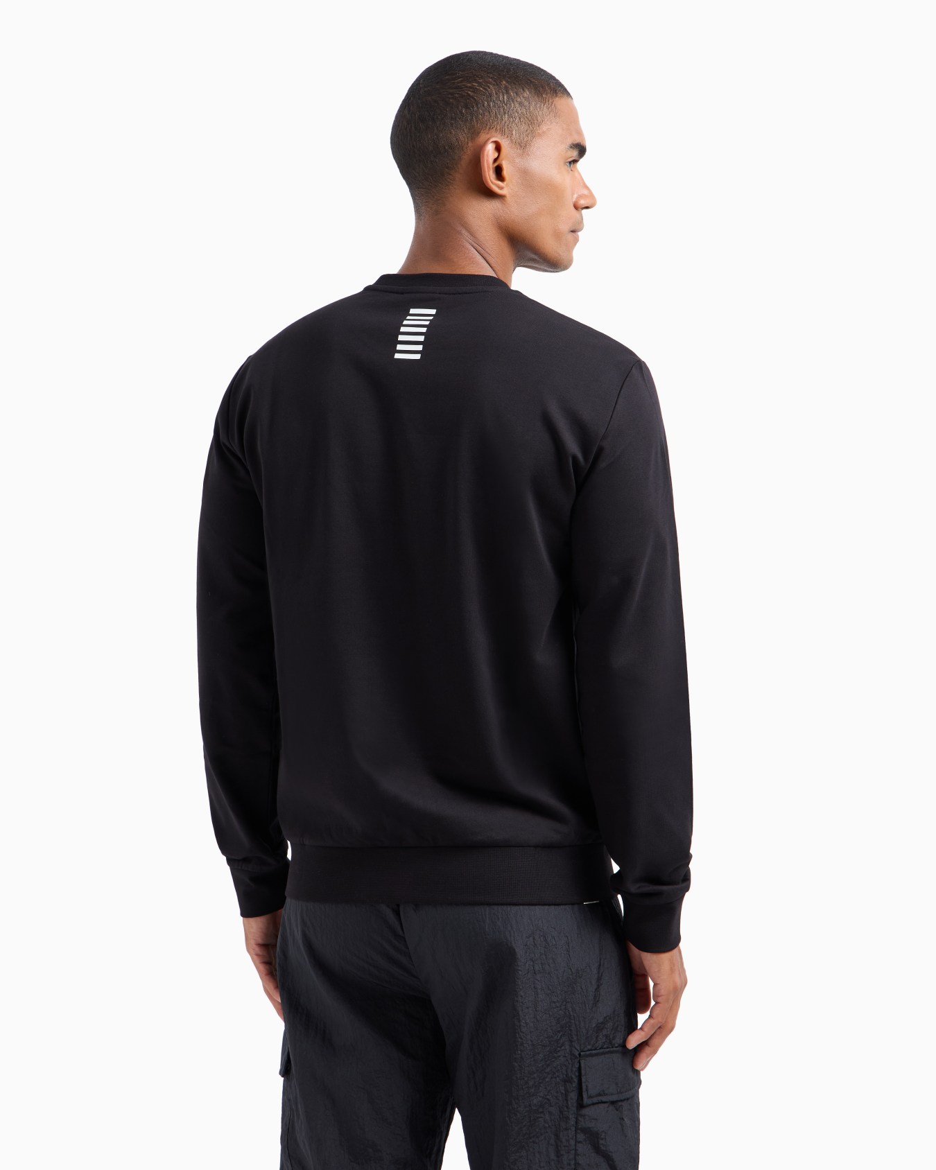 Core Identity cotton crew-neck sweatshirt Slide 2
