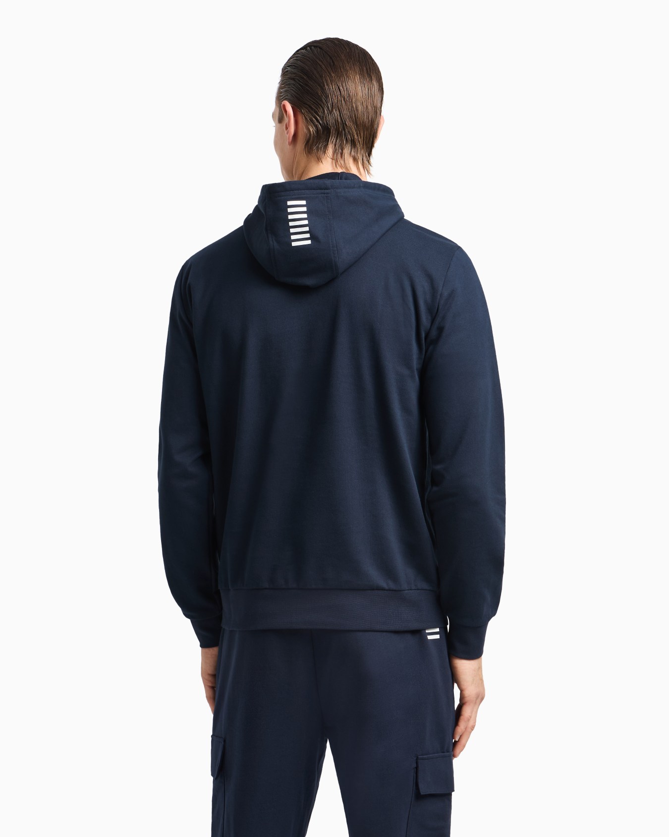 Core Identity cotton hooded sweatshirt Slide 2