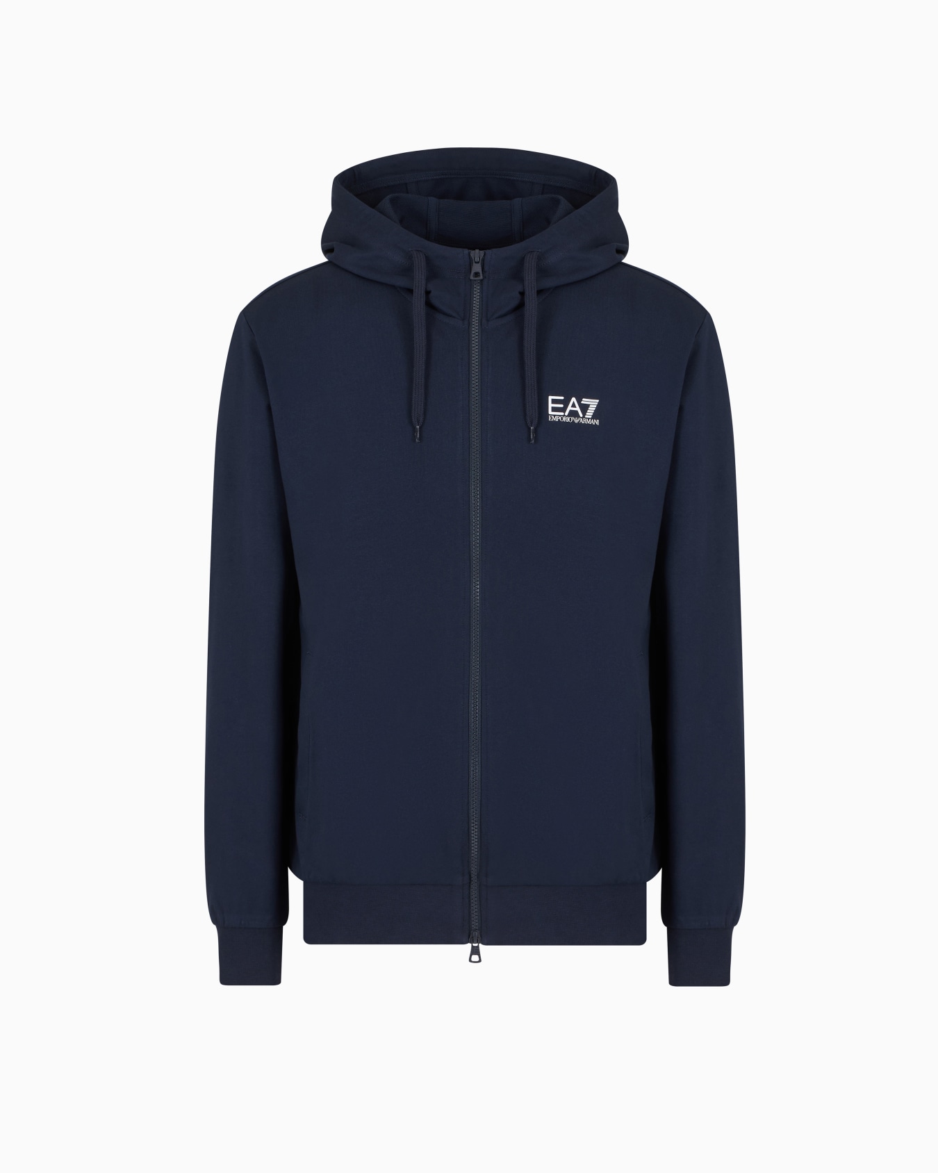 Core Identity cotton hooded sweatshirt Slide 0