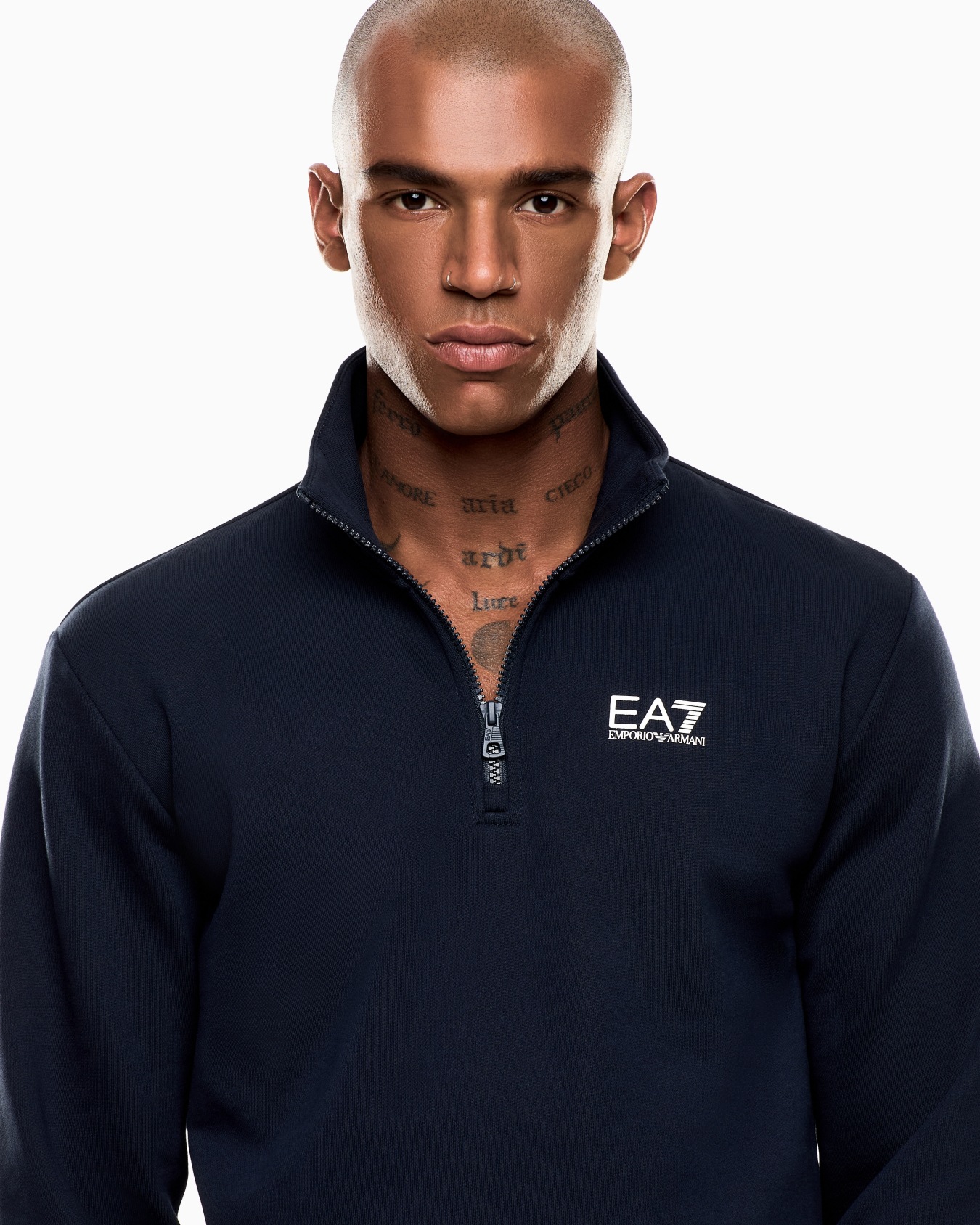 Cotton-blend Core Identity sweatshirt Slide 4