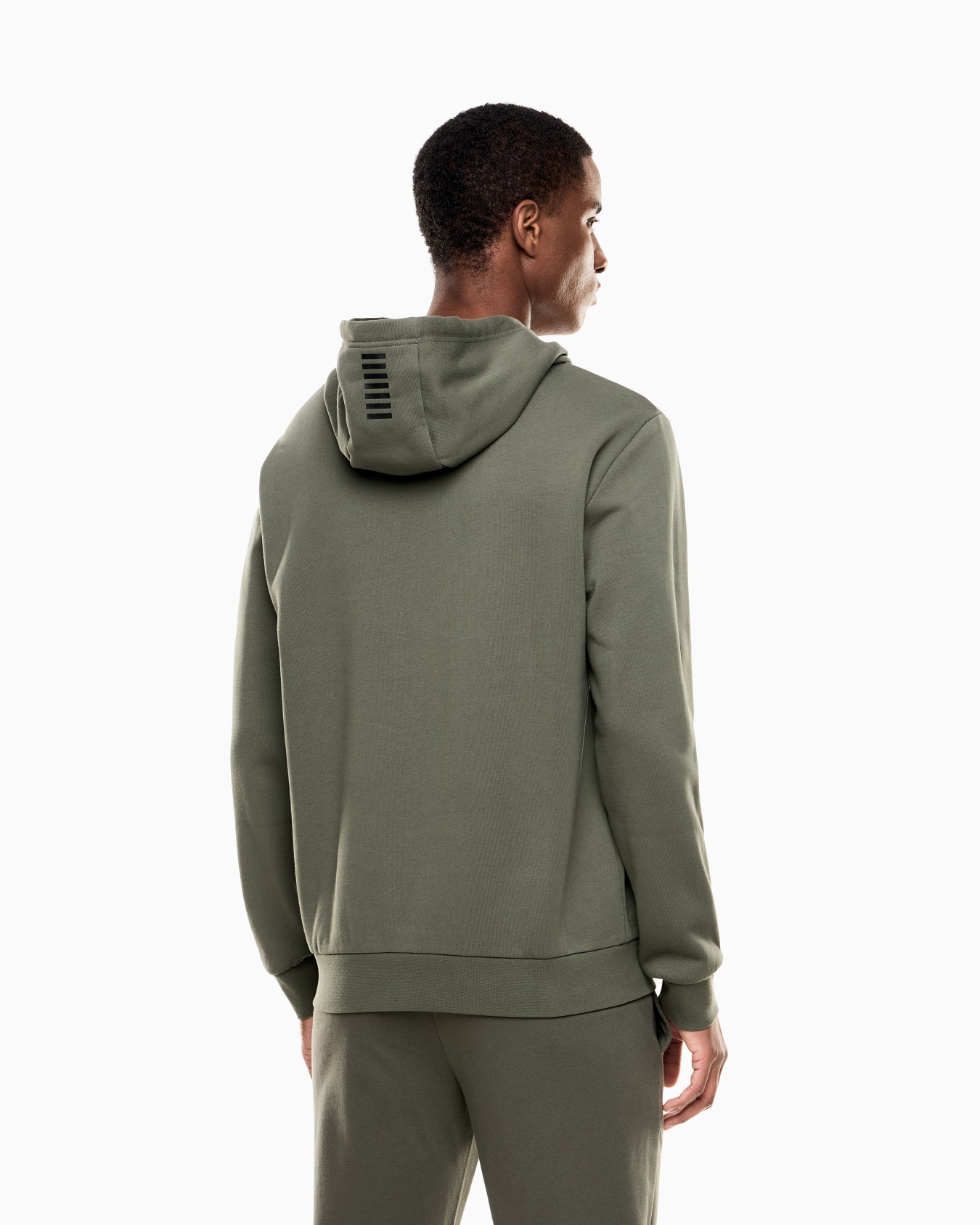 Sudadera con capucha Core Identity de mezcla de algodón Diapositiva 2