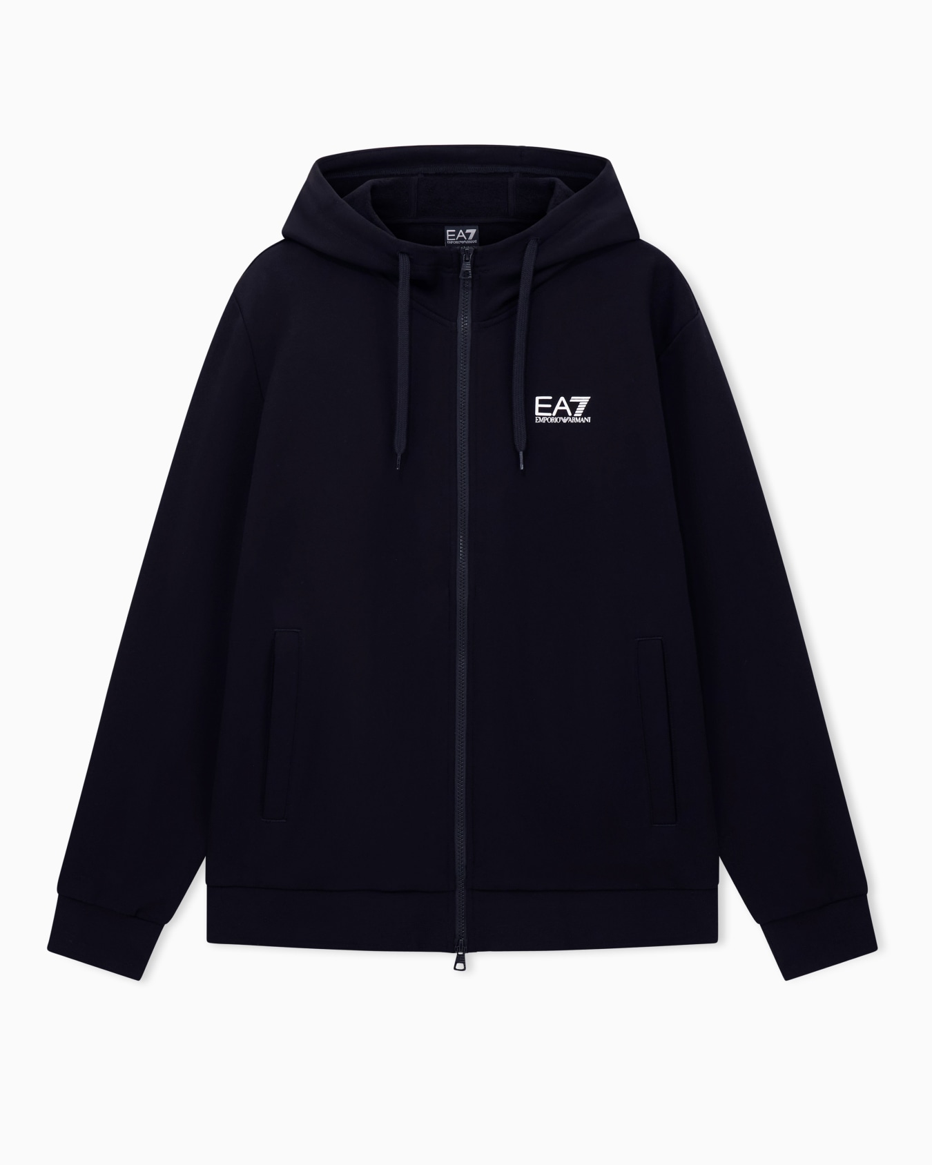 Sudadera con capucha Core Identity de mezcla de algodón Diapositiva 0