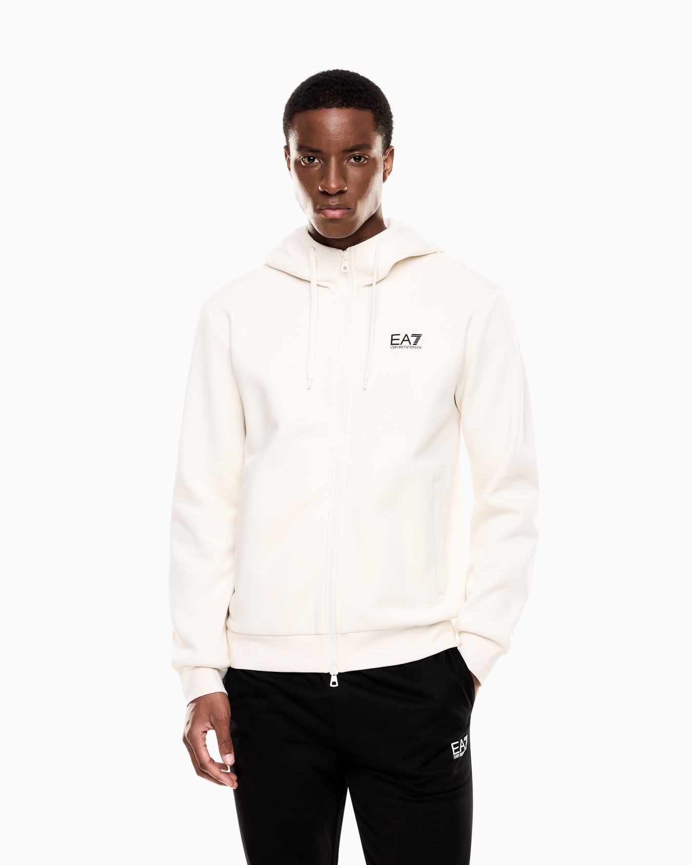 Core Identity cotton-blend hooded sweatshirt Slide 3