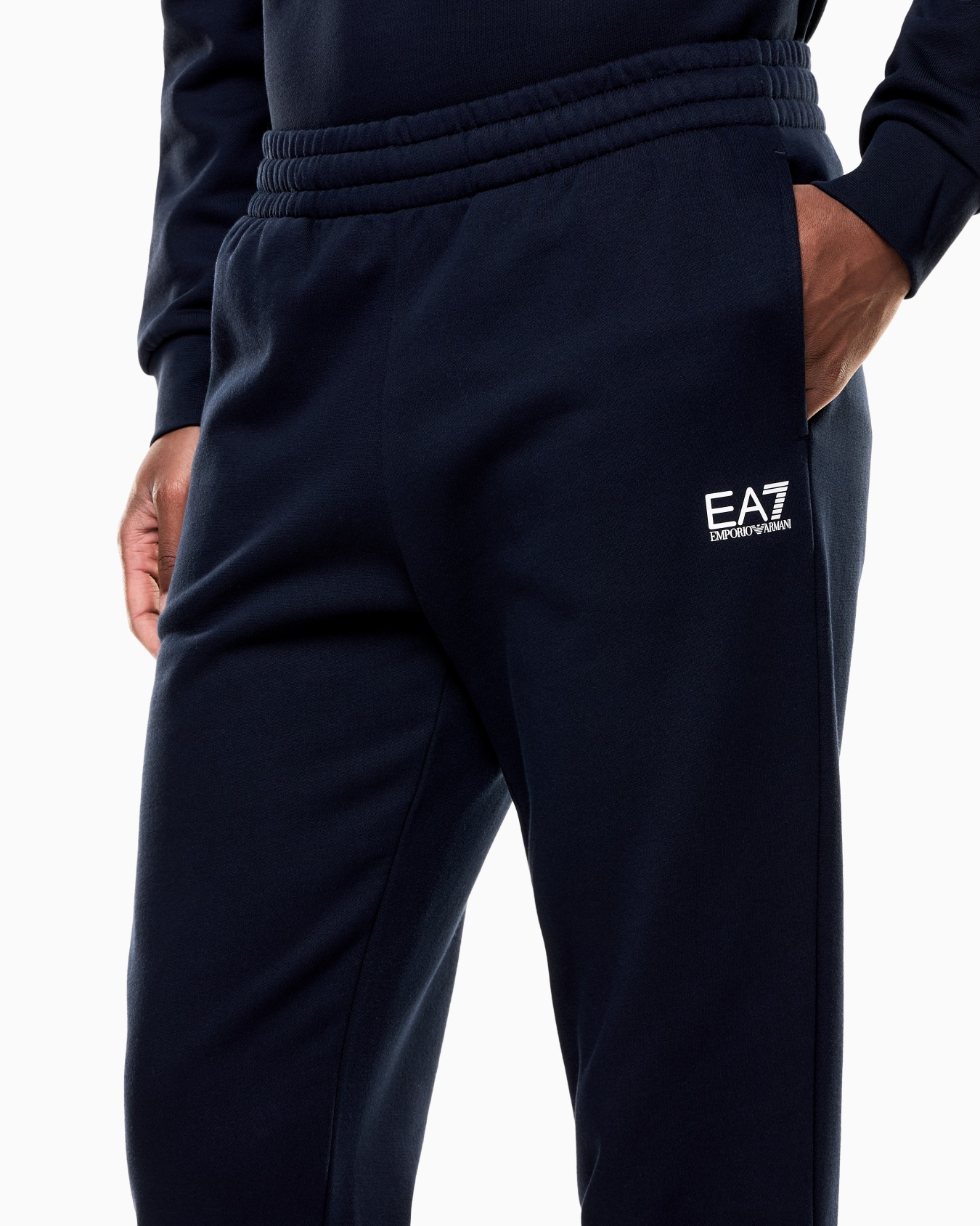 Pantalones de chándal de mezcla de algodón Core Identity Diapositiva 4