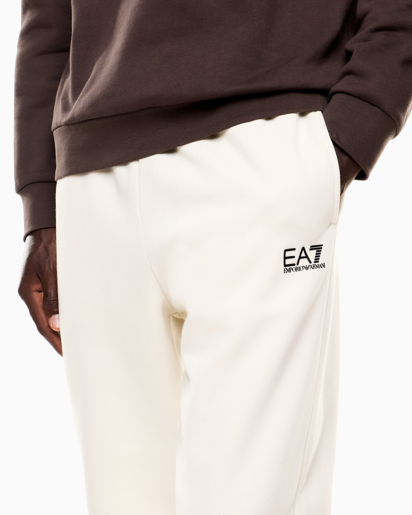 Pantalon de jogging Core Identity en mélange de coton Diapositive 4