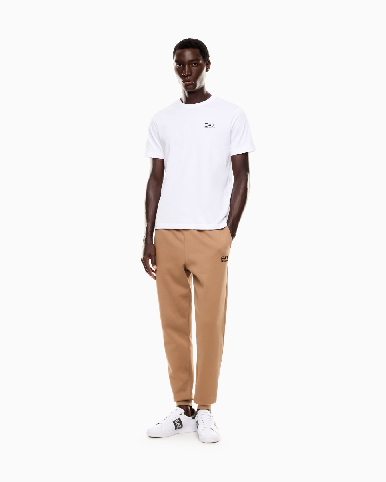 Core Identity cotton-blend joggers Slide 1