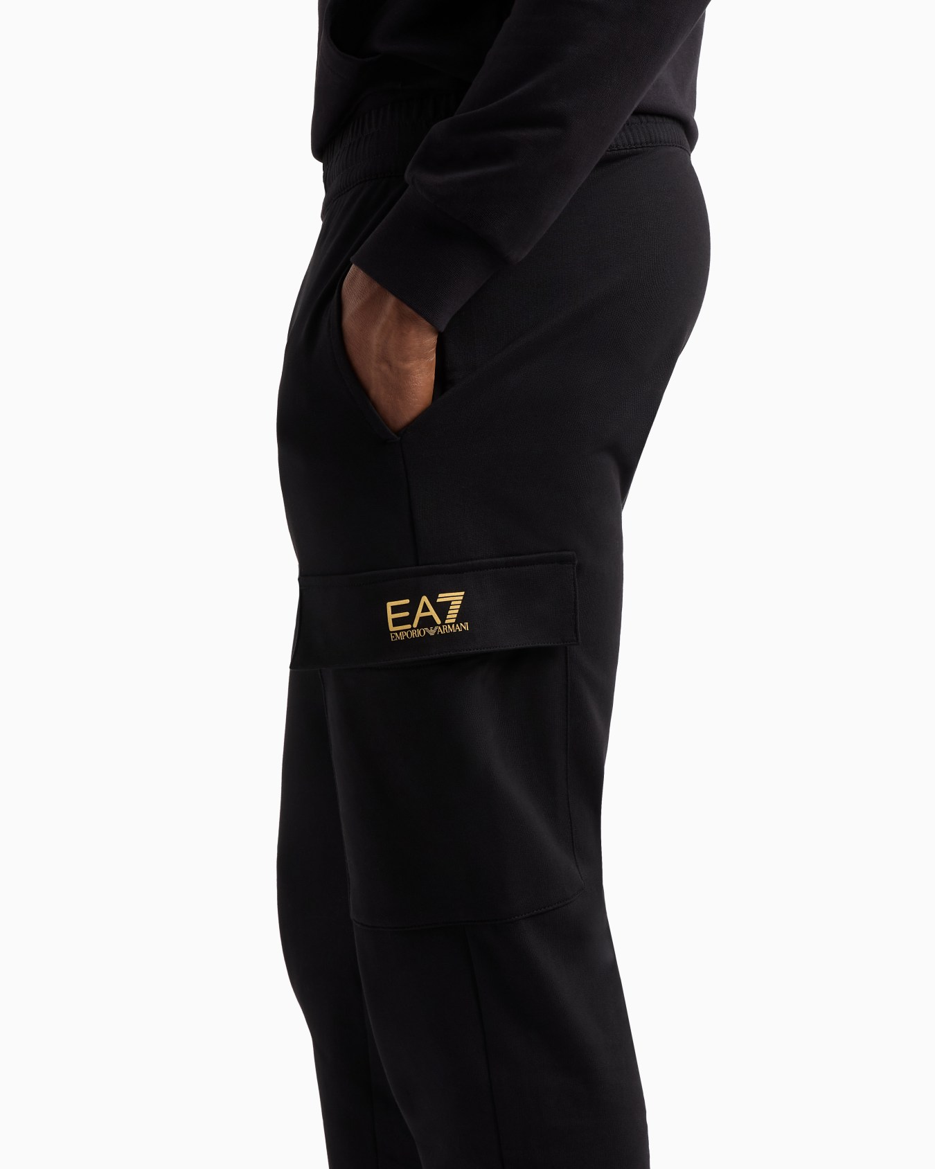 Pantalones cargo de algodón Core Identity Diapositiva 4