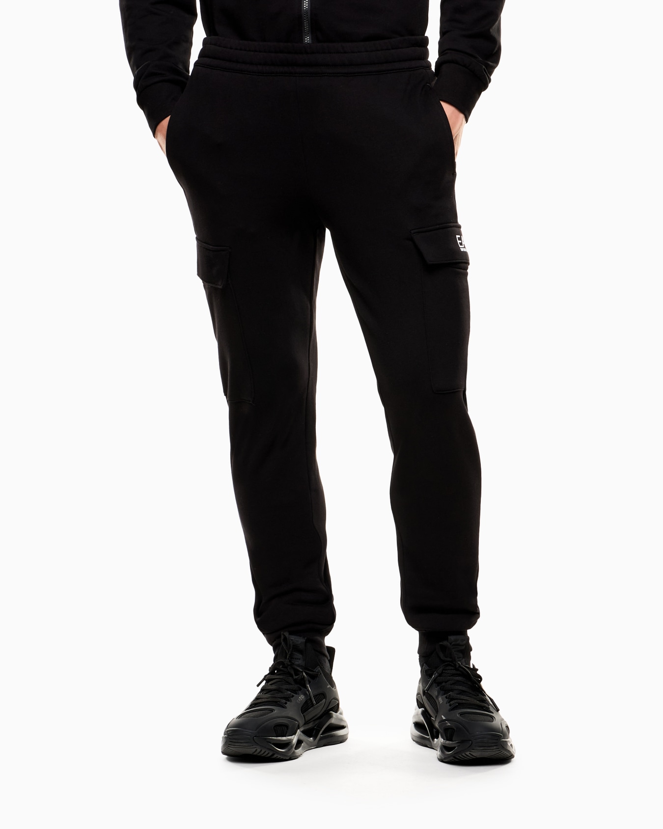 Core Identity cotton-blend cargo trousers Slide 3