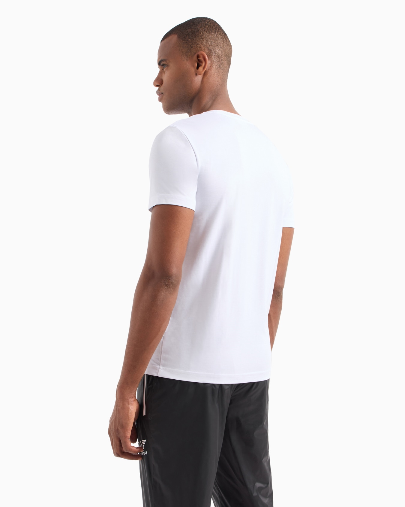 Premium Shield クルーネックTシャツ ビスコース混紡 スライドする 2