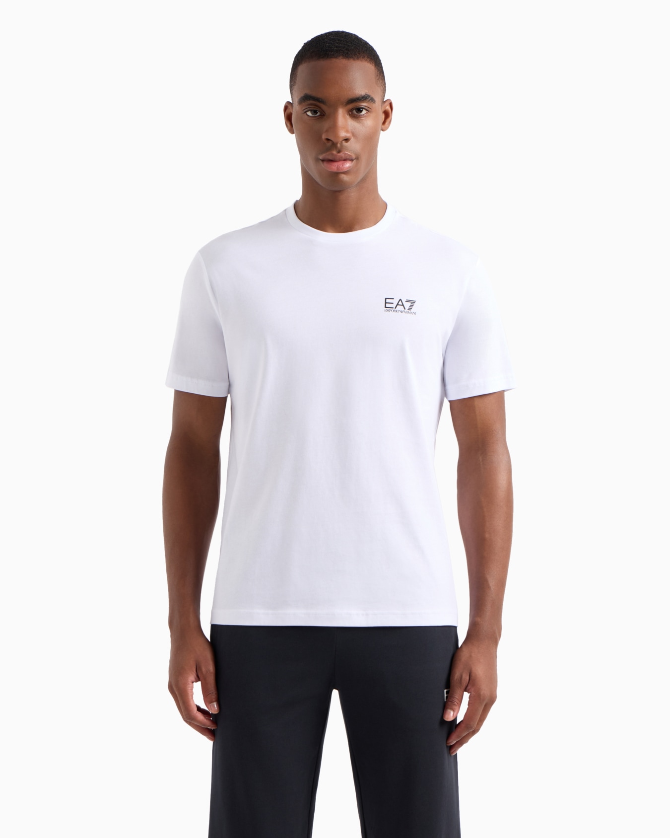Logo Series cotton-jersey crew-neck T-shirt Slide 1