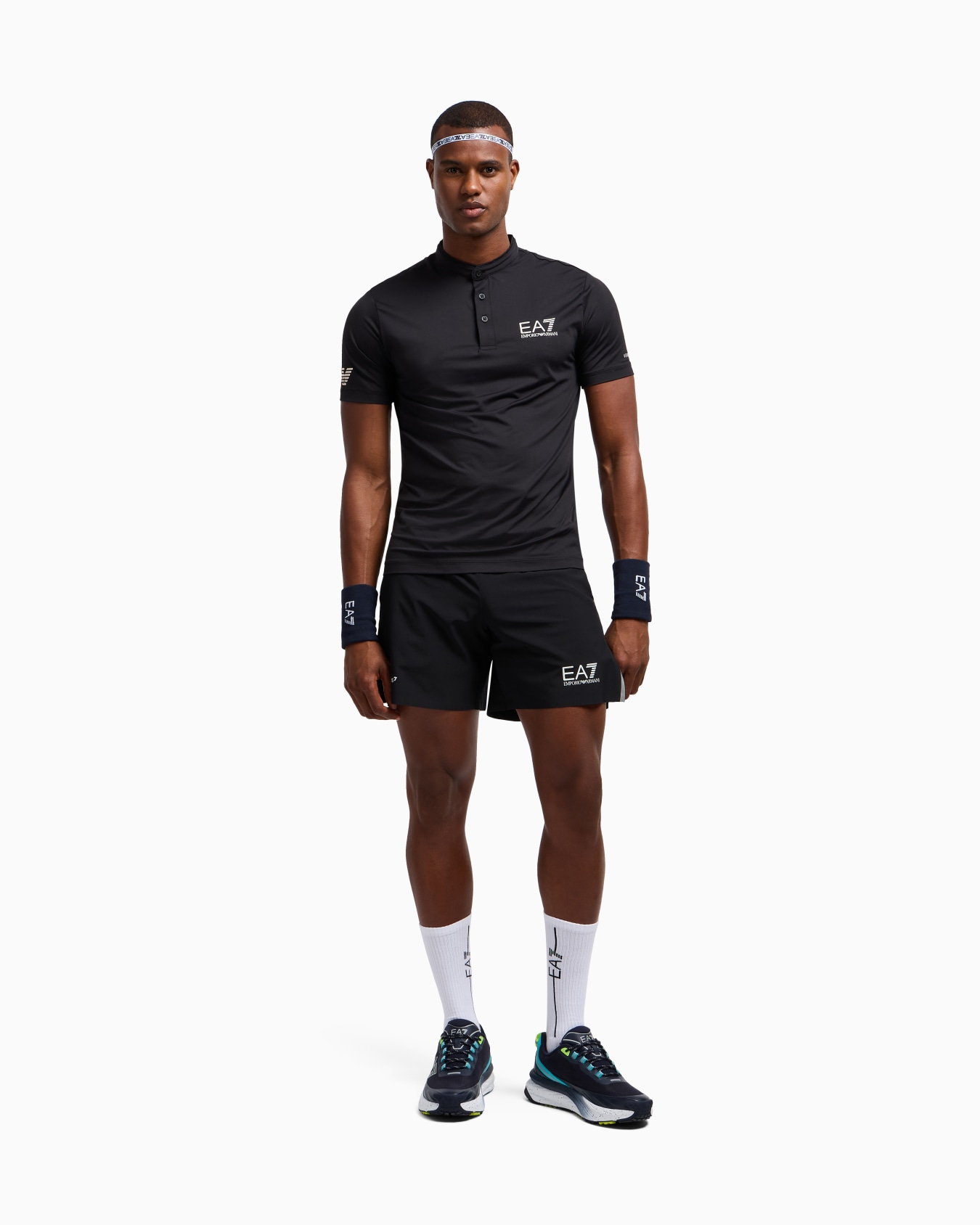 Polo Tennis Pro de tejido técnico VENTUS7 con cuello panadero Diapositiva 1