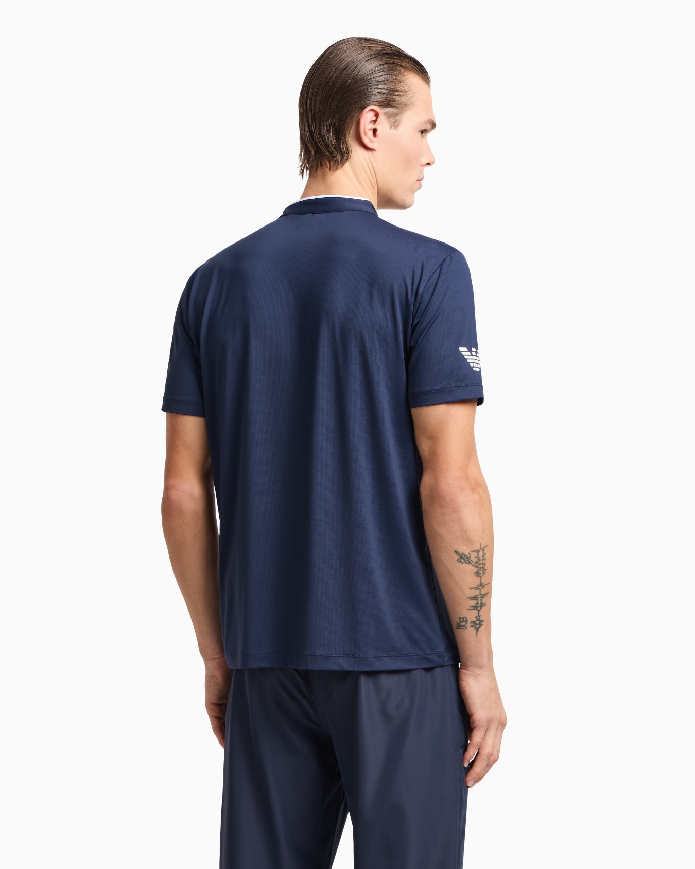 Polo Tennis Pro de tejido técnico VENTUS7 con cuello panadero Diapositiva 2