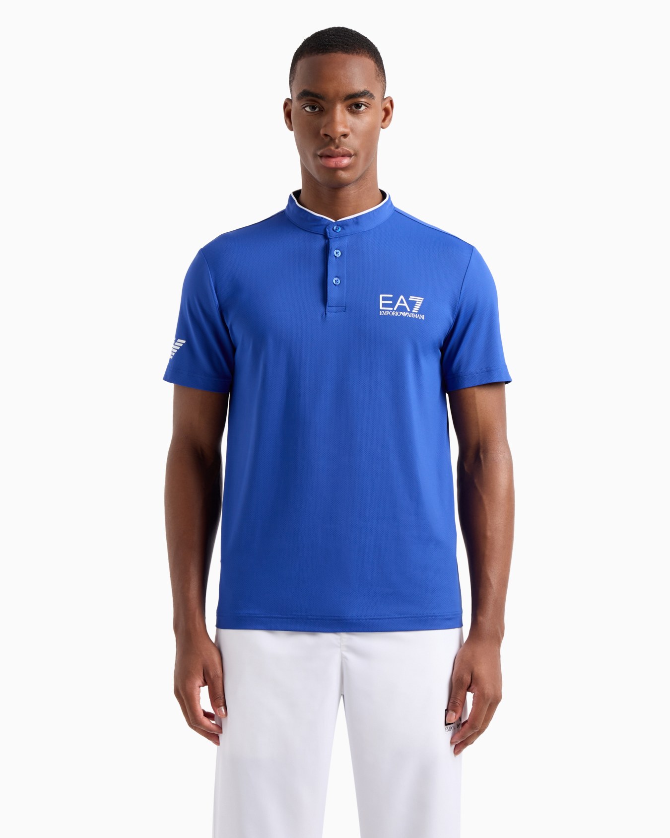 Tennis Pro Poloshirt Serafino aus VENTUS7-Funktionsgewebe Folie 3