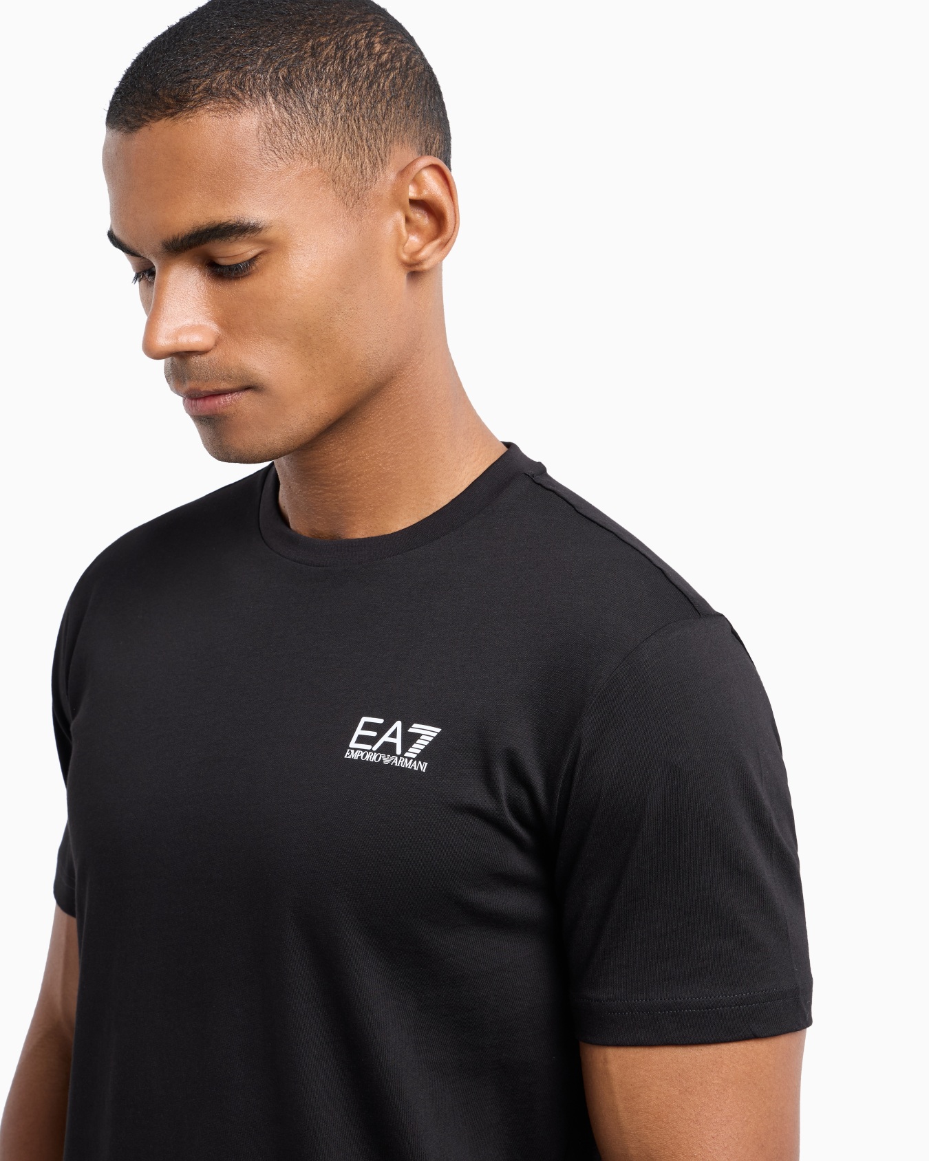 T-shirt Core Identity en coton Pima  Diapositive 4
