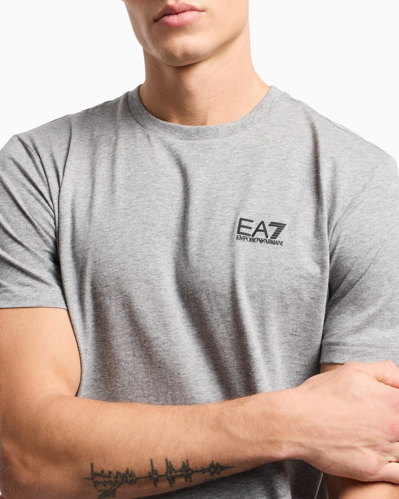 T-shirt Core Identity en coton Pima  Diapositive 4