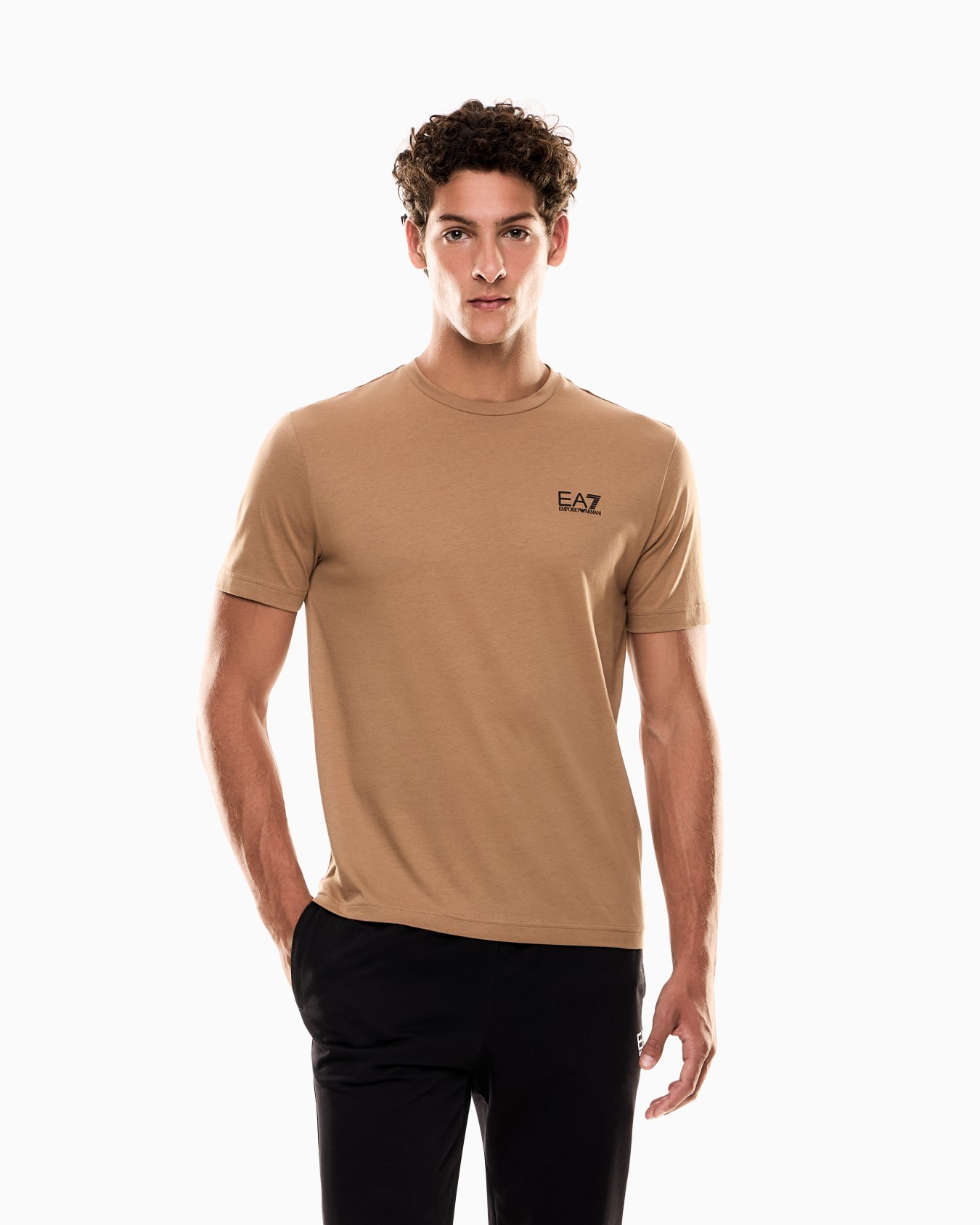 Pima cotton Core Identity T-shirt Slide 3
