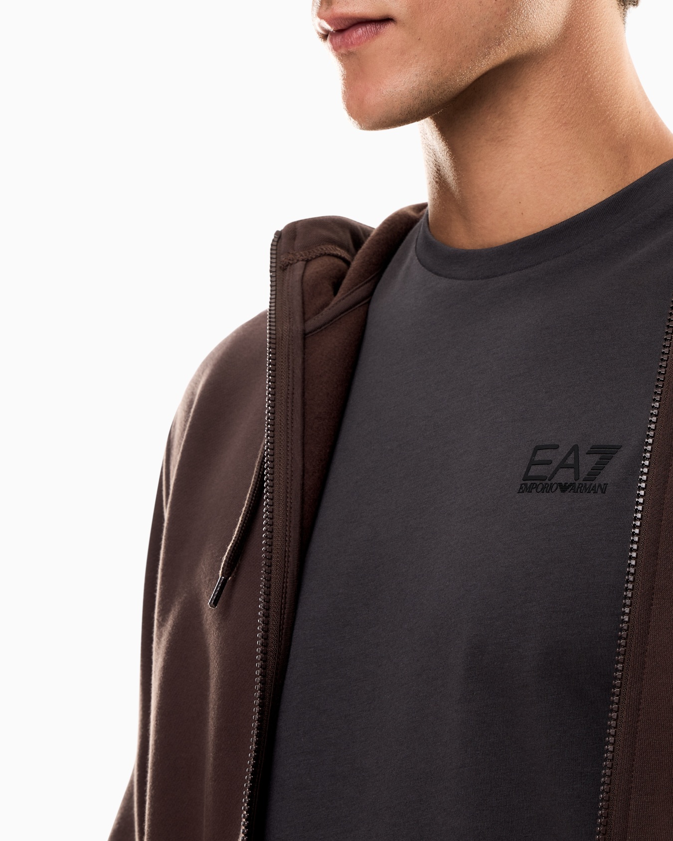 Pima cotton Core Identity T-shirt Slide 4