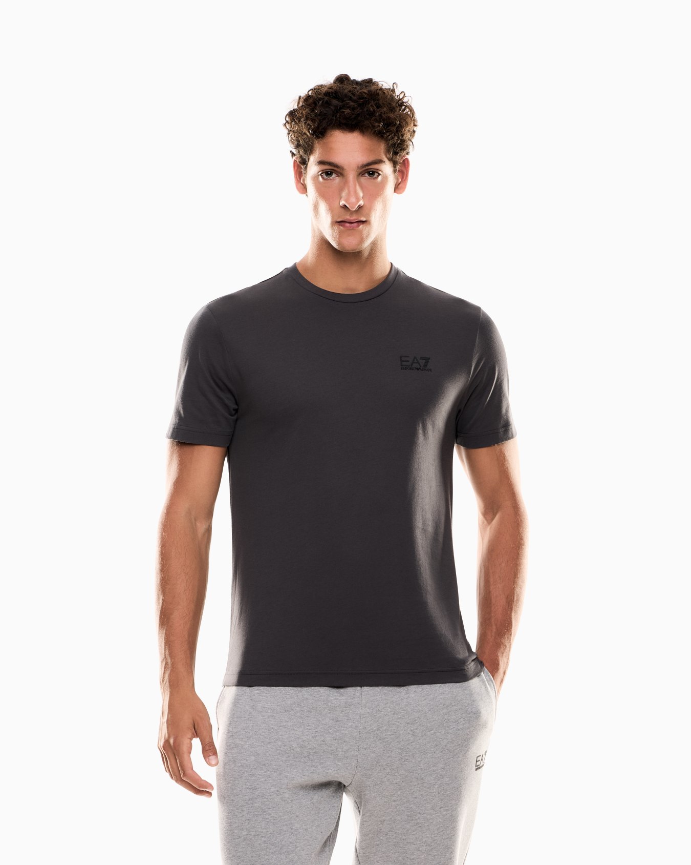 Pima cotton Core Identity T-shirt Slide 3