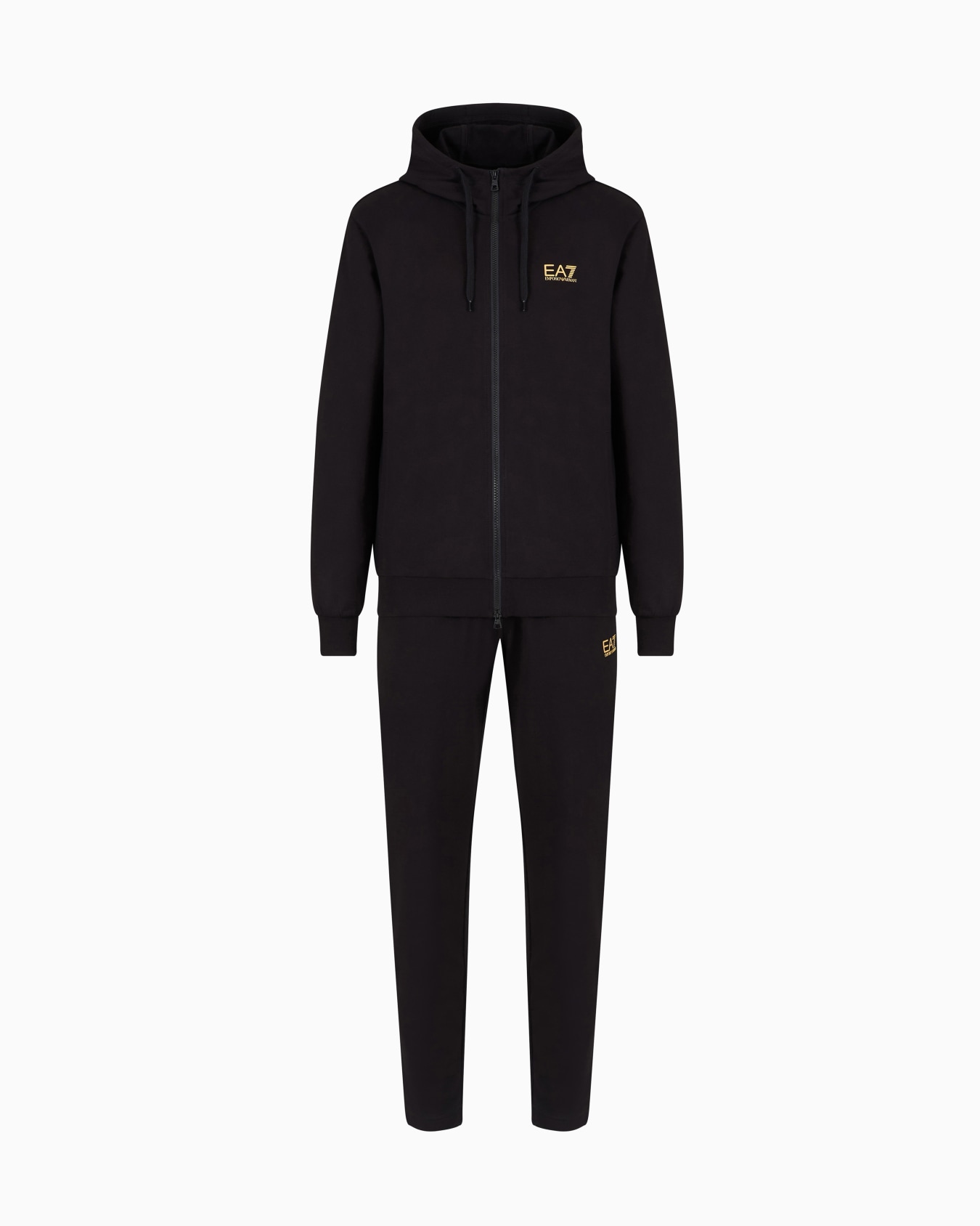 Core Identity cotton-jersey tracksuit Slide 0