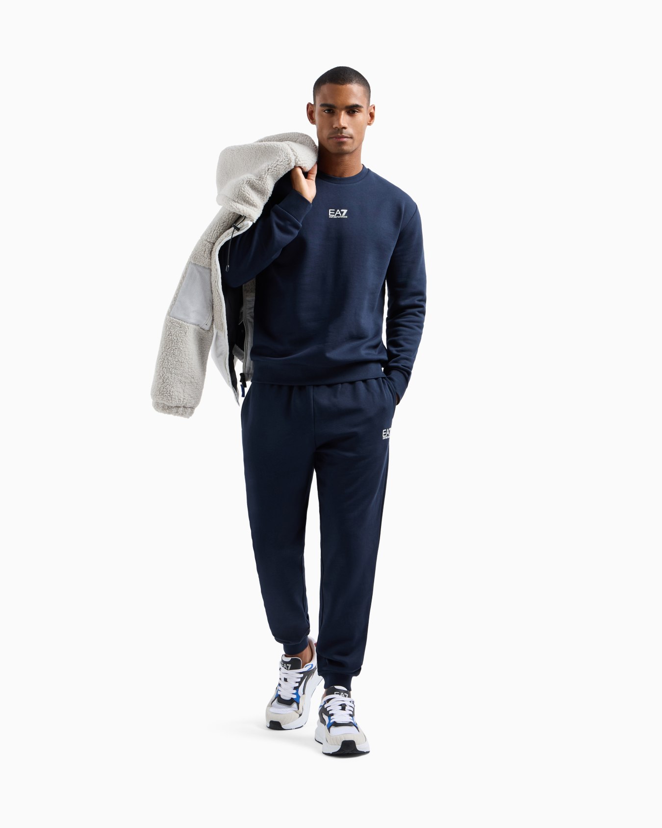 Core Identity cotton-blend tracksuit Slide 1