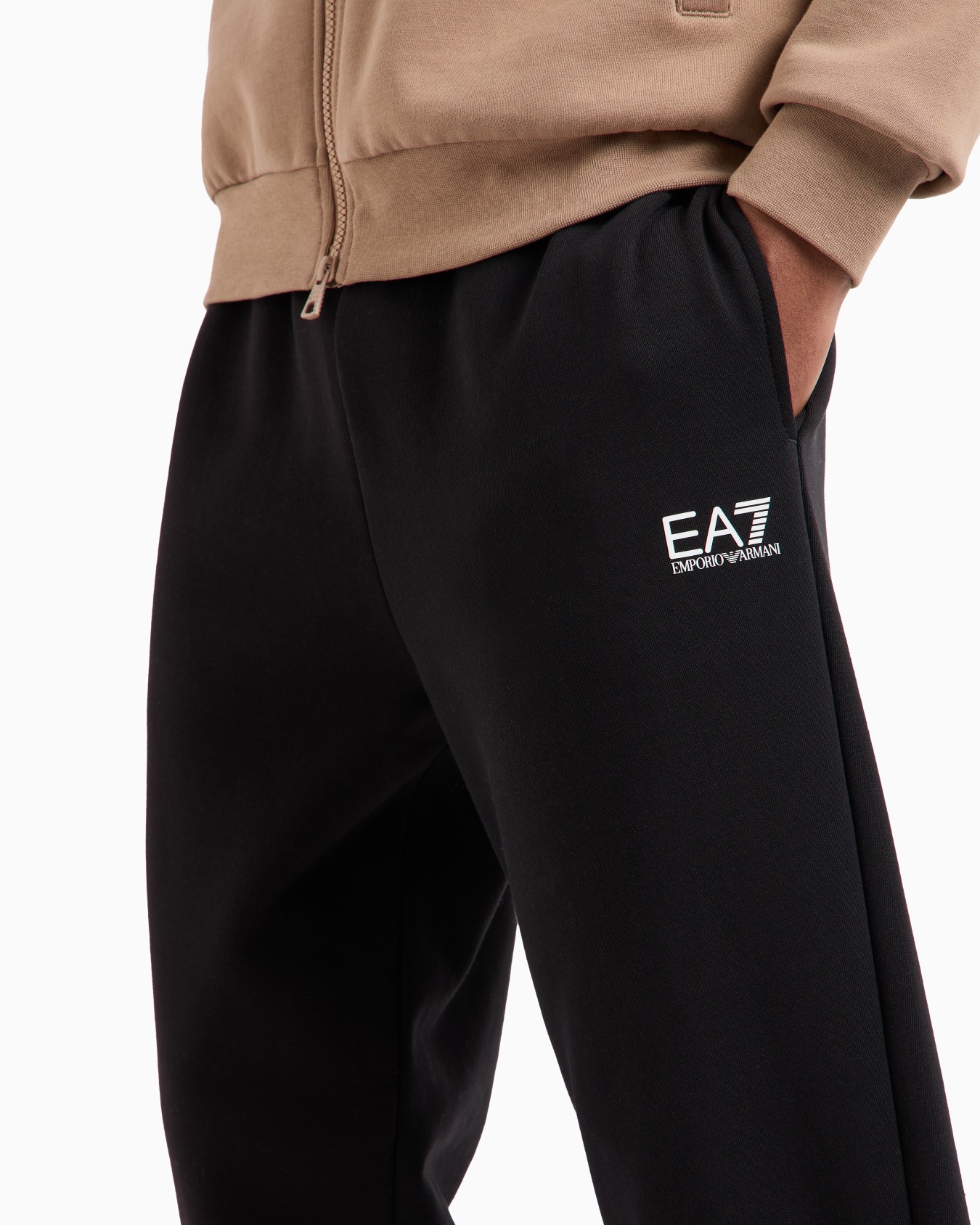 Core Identity cotton-blend hooded tracksuit Slide 6