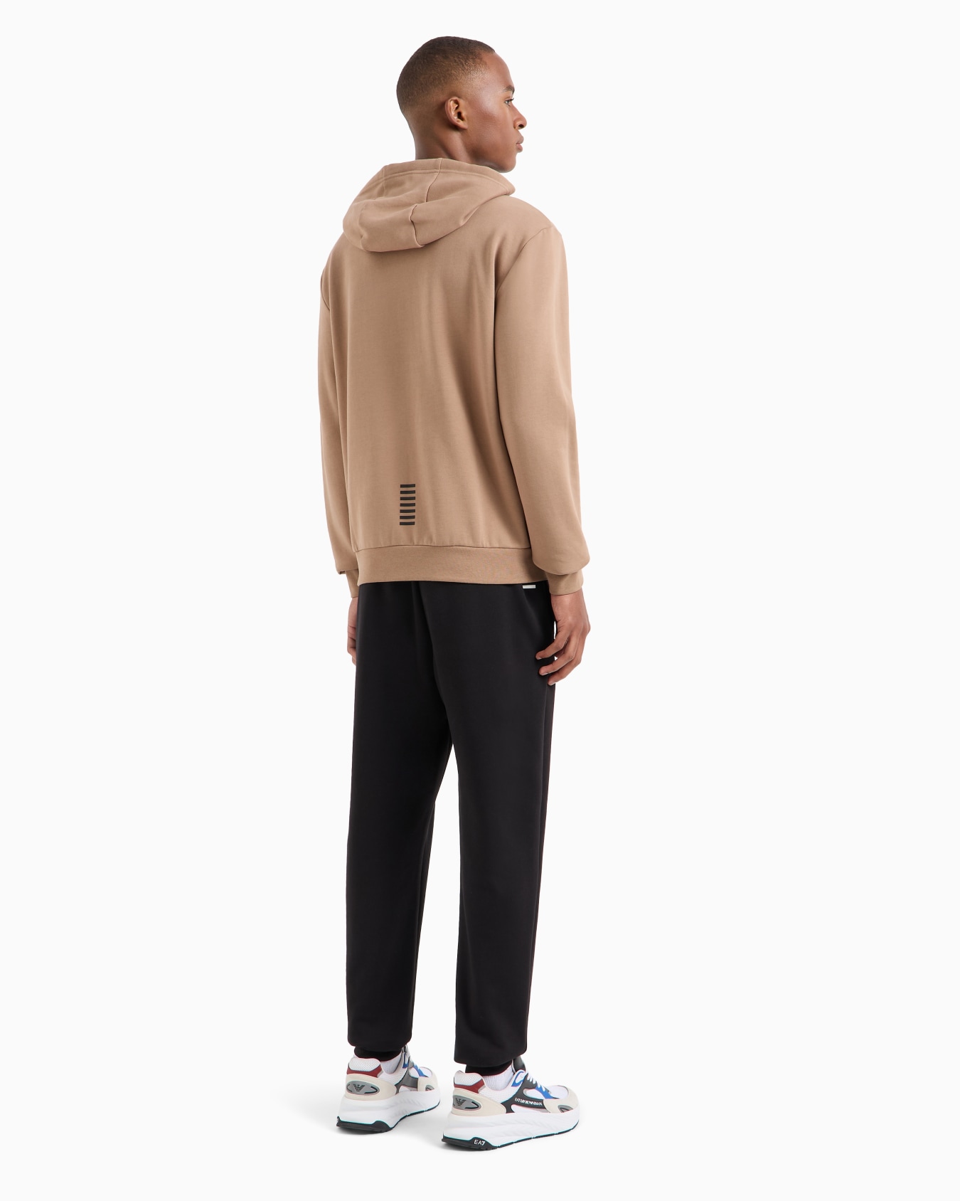 Core Identity cotton-blend hooded tracksuit Slide 3