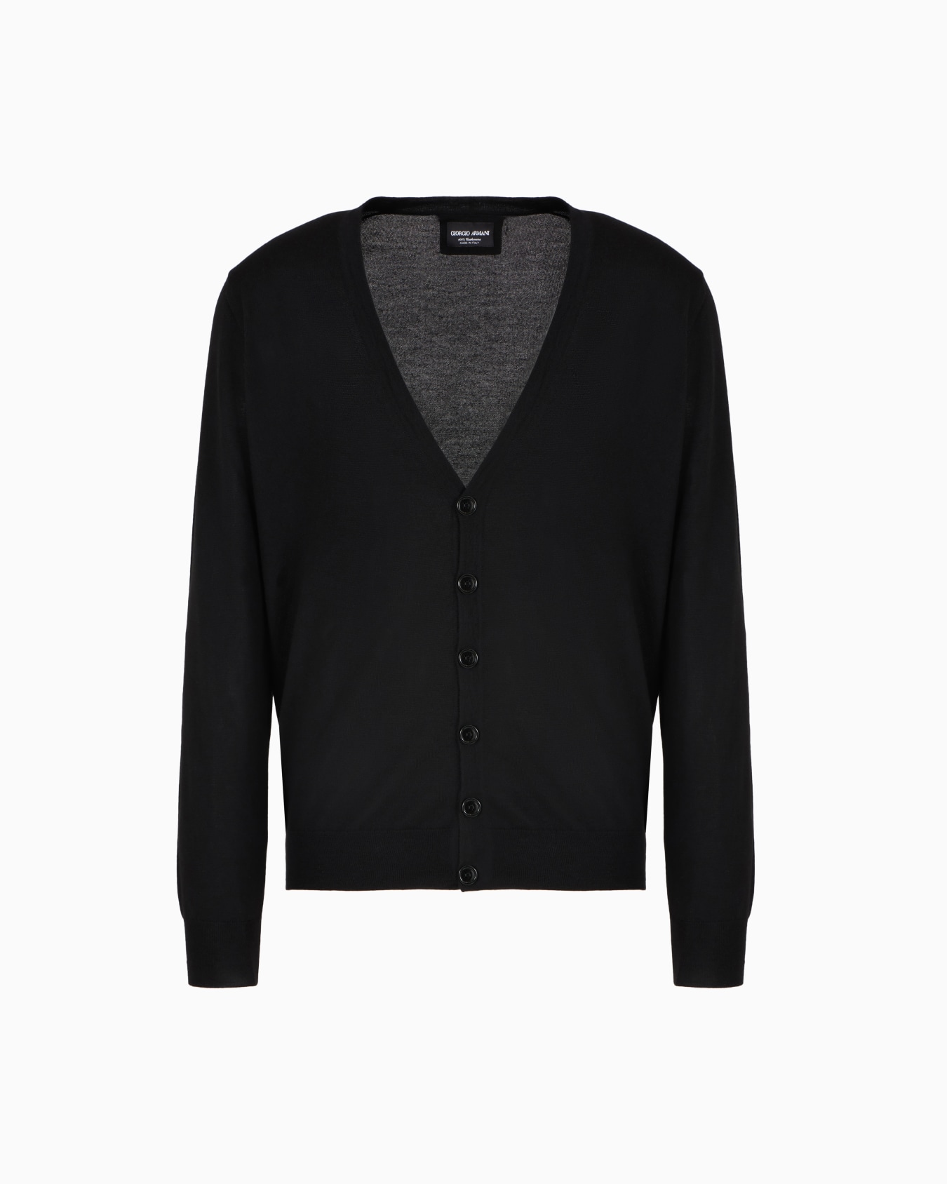 Cashmere cardigan with buttons Slide 0