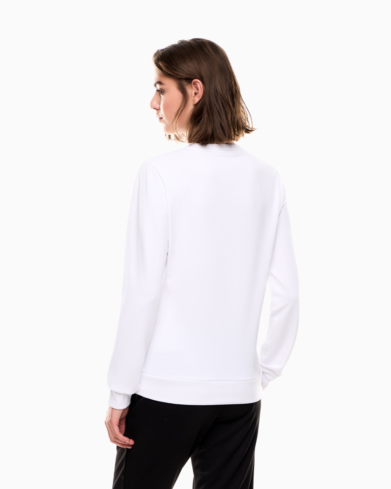Sudadera de cuello redondo de mezcla de viscosa elástica Evolution Diapositiva 2