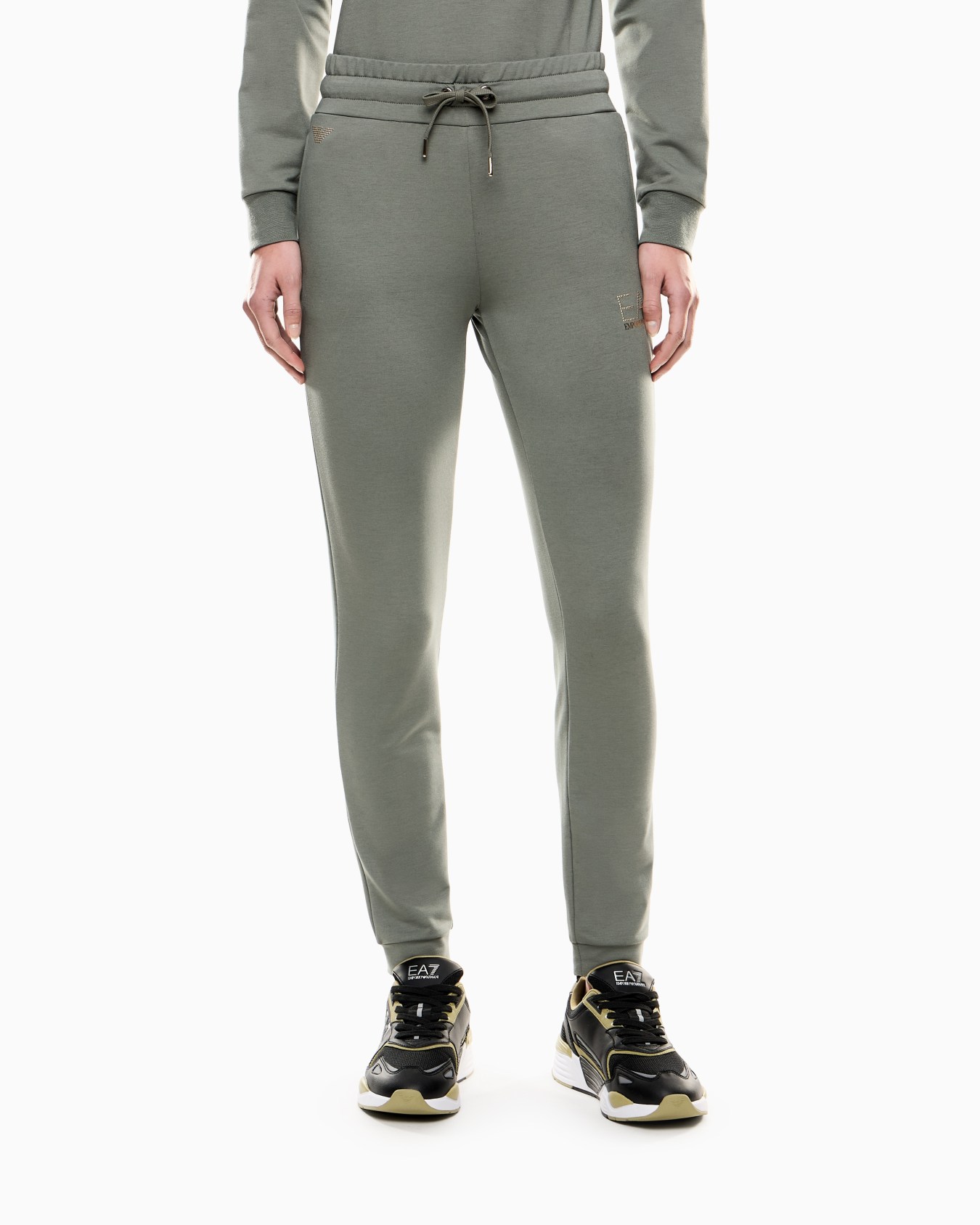 Evolution stretch viscose-blend joggers Slide 3