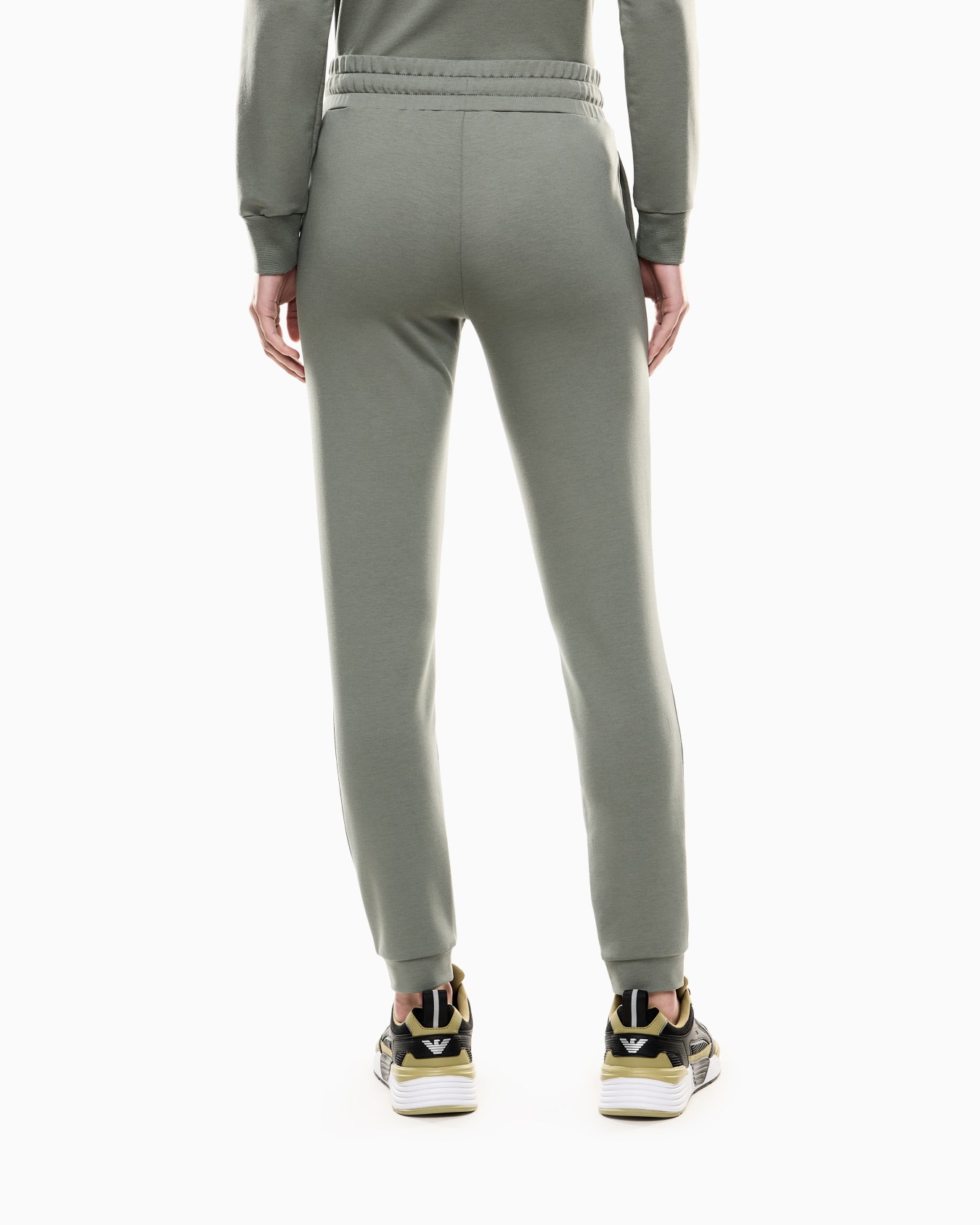 Evolution stretch viscose-blend joggers Slide 2