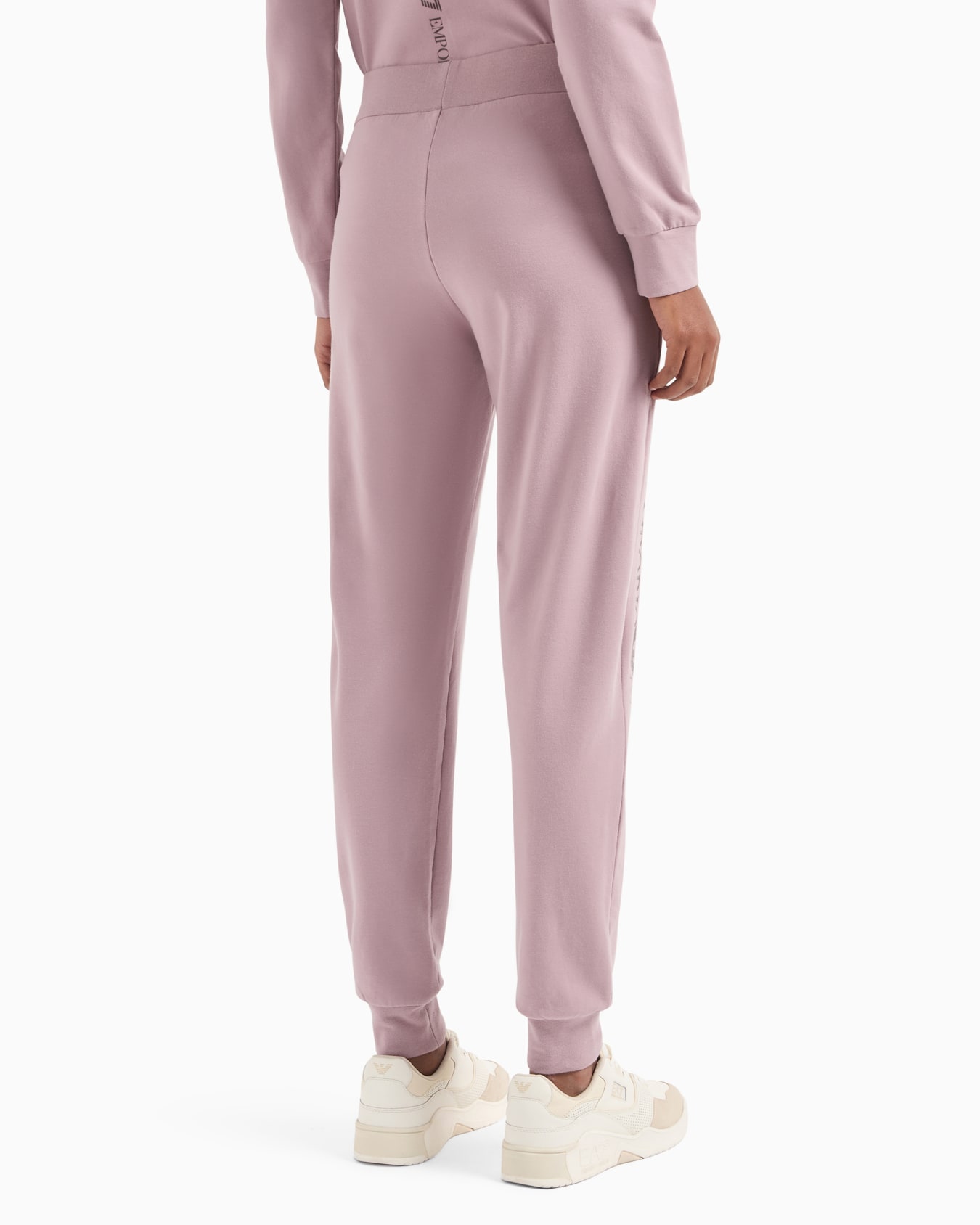 Pantaloni jogger Shiny in cotone stretch Slide 2