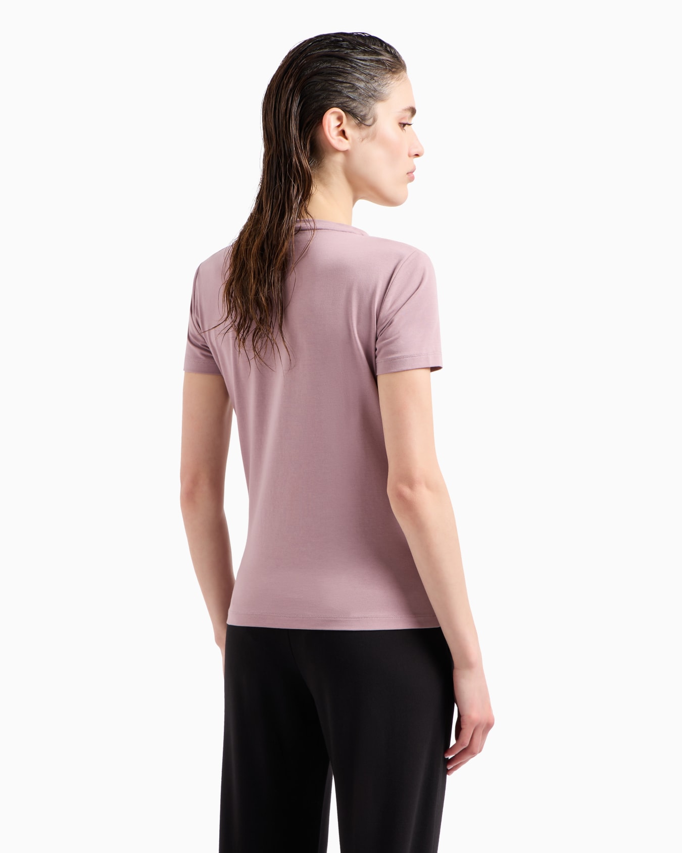 Core Lady stretch-cotton short-sleeved T-shirt Slide 2
