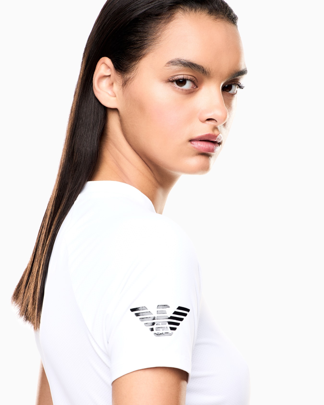 Tennis Pro crew-neck T-shirt in VENTUS7 technical fabric Slide 4