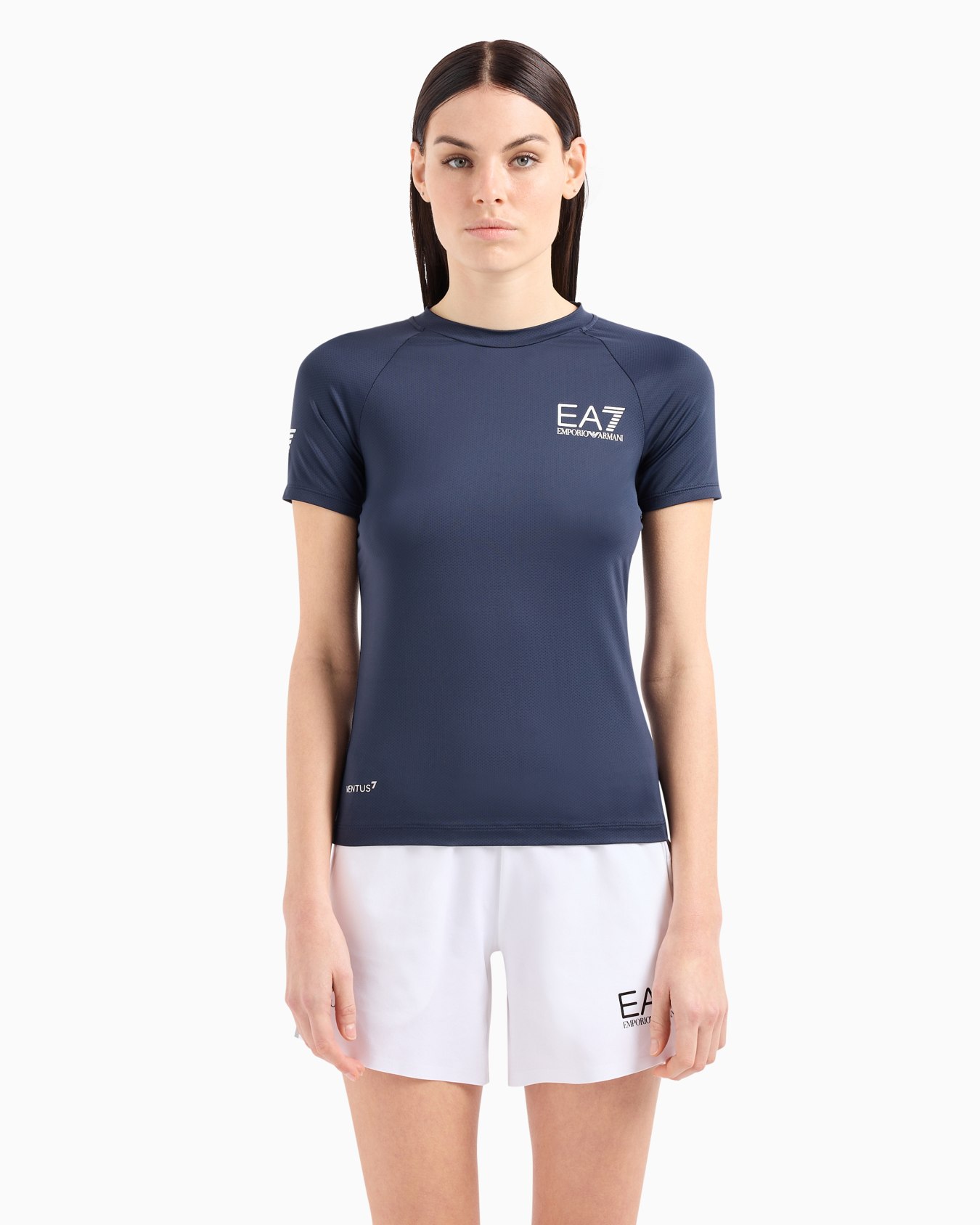 Tennis Pro crew-neck T-shirt in VENTUS7 technical fabric Slide 3