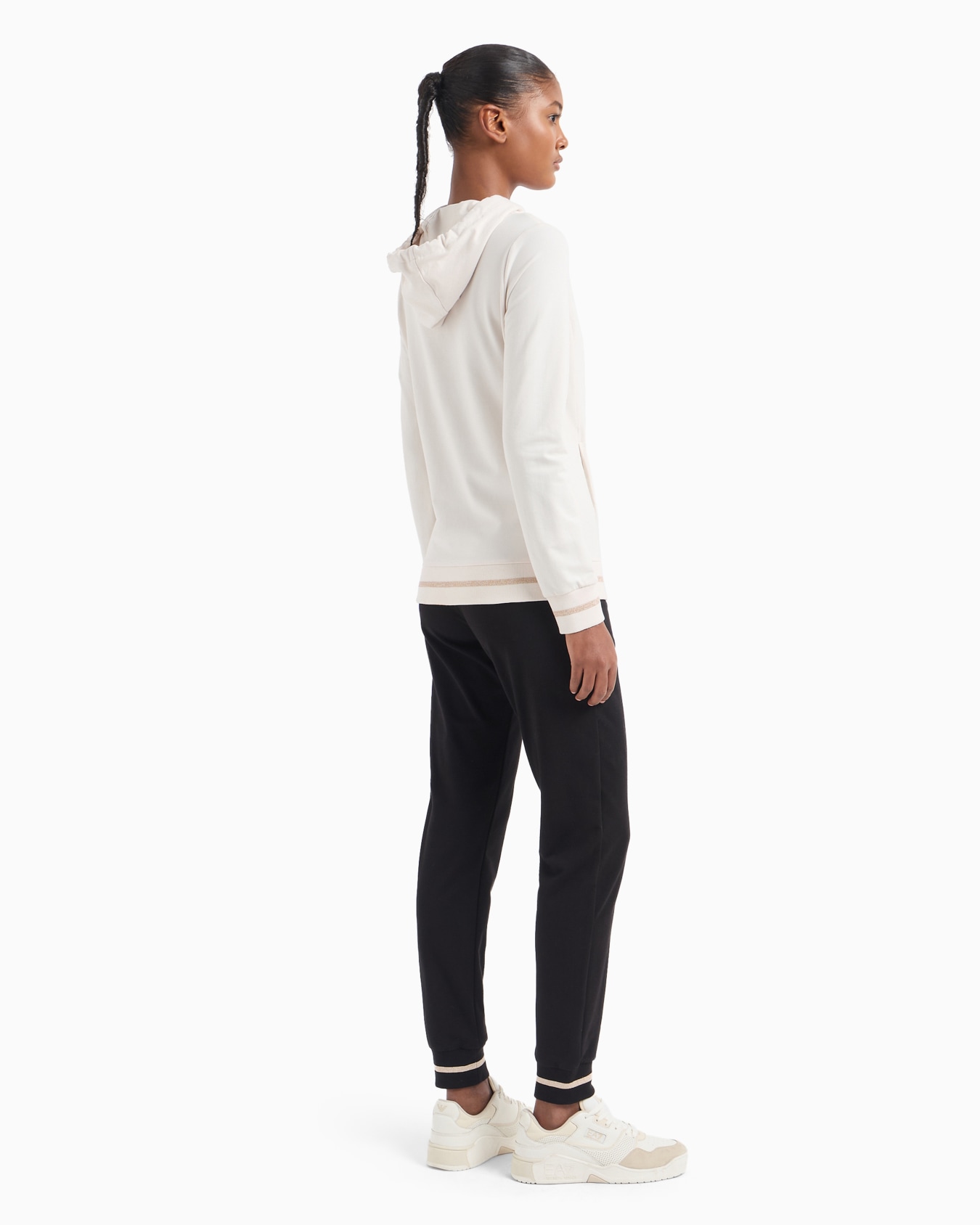 Core Lady stretch-cotton tracksuit Slide 2
