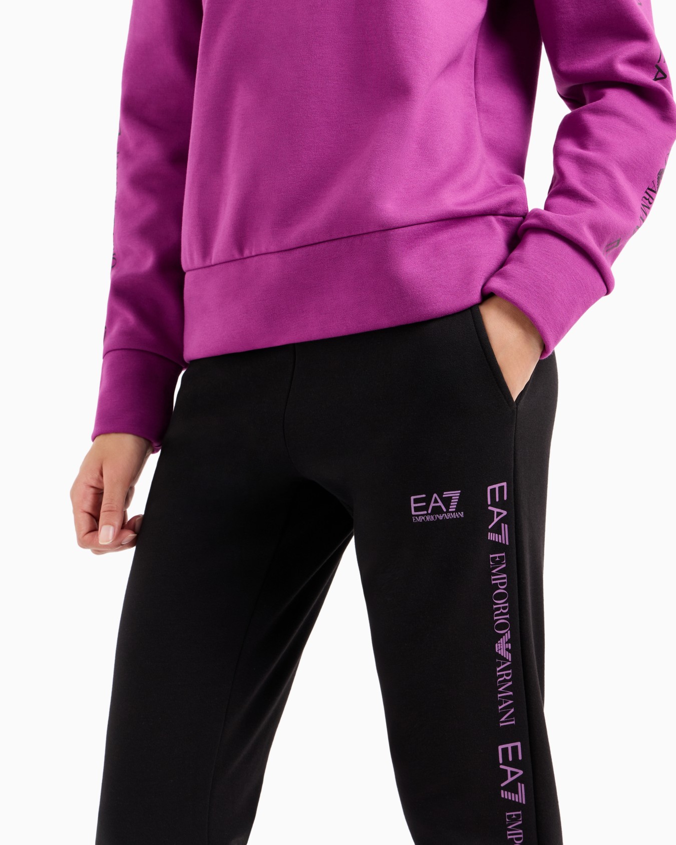 Stretch-cotton tracksuit Slide 5