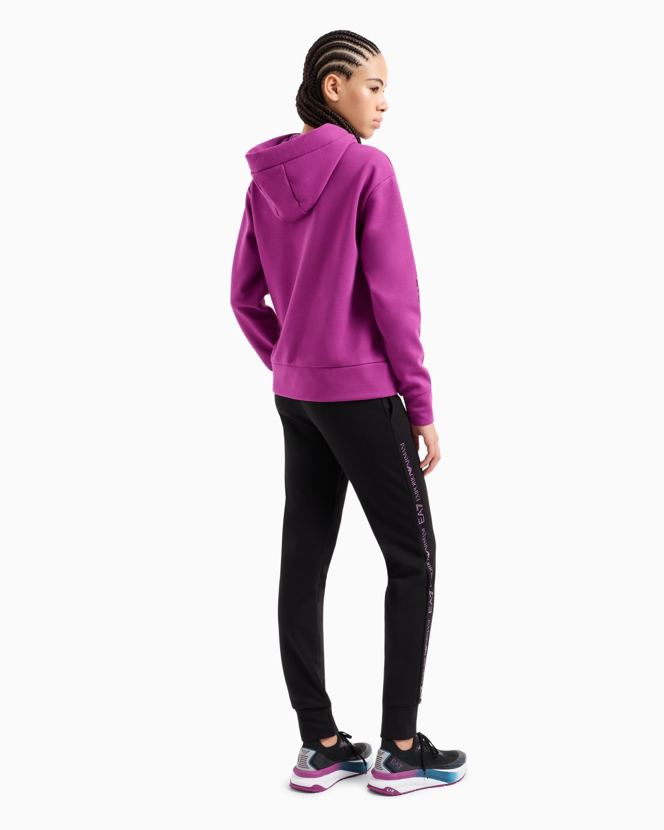 Stretch-cotton tracksuit Slide 2