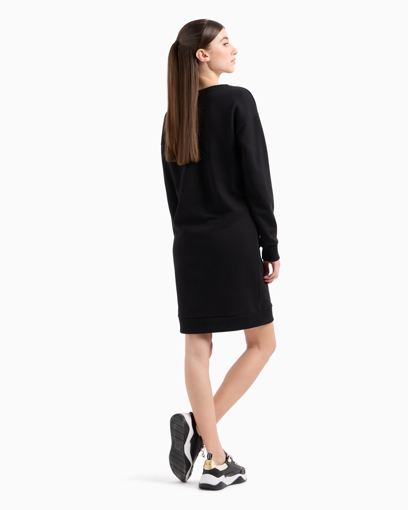 Milan/New York sweatshirt midi dress Slide 2