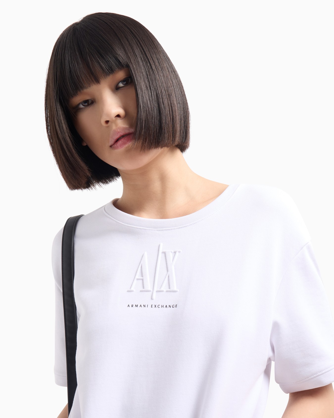 Abito t-dress in jersey con logo in rilievo Slide 4