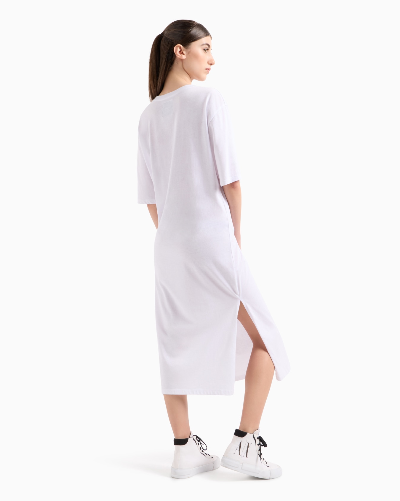 Icon Project t-dress with rhinestone logo Slide 2