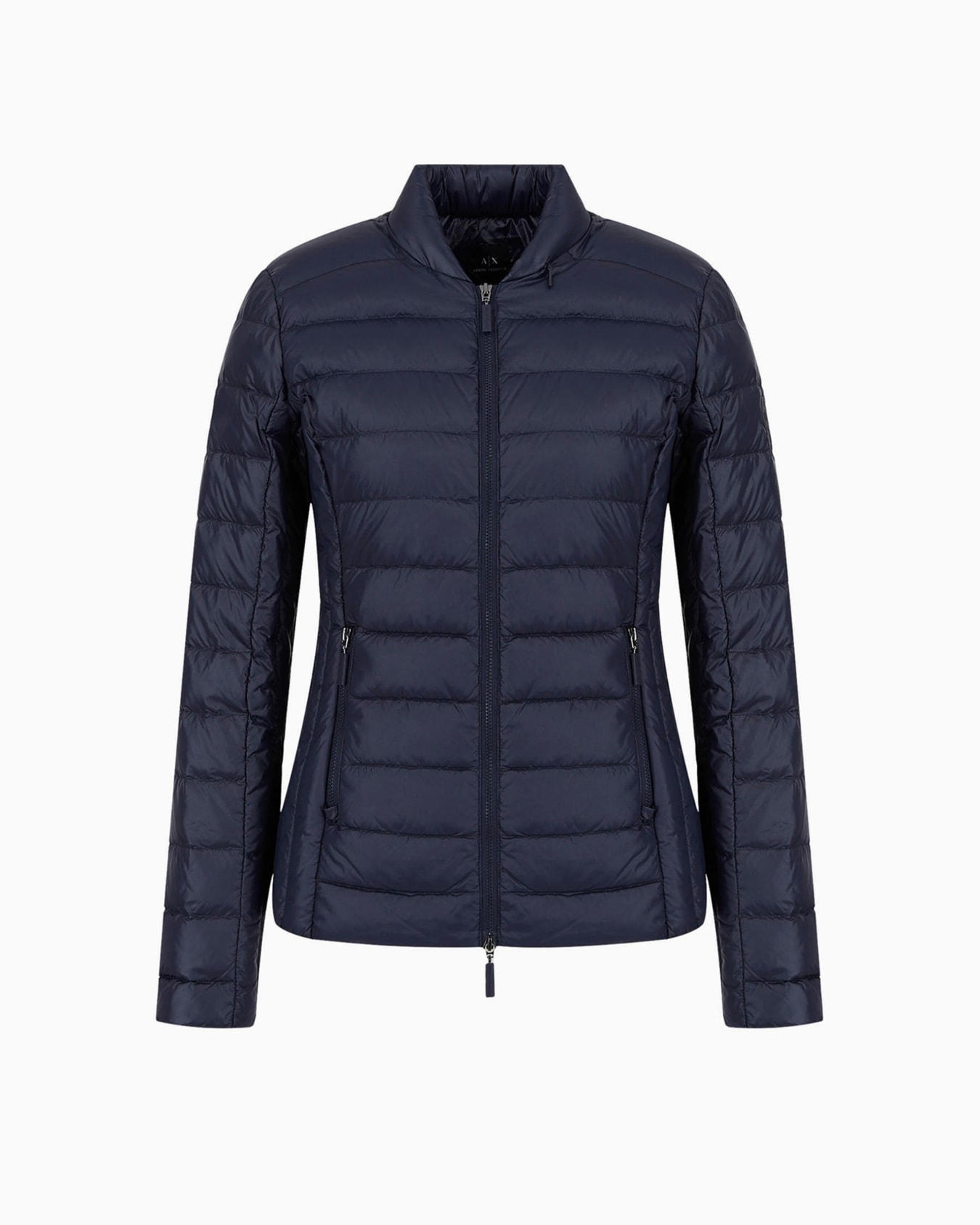 Shiny fabric down jacket Slide 0