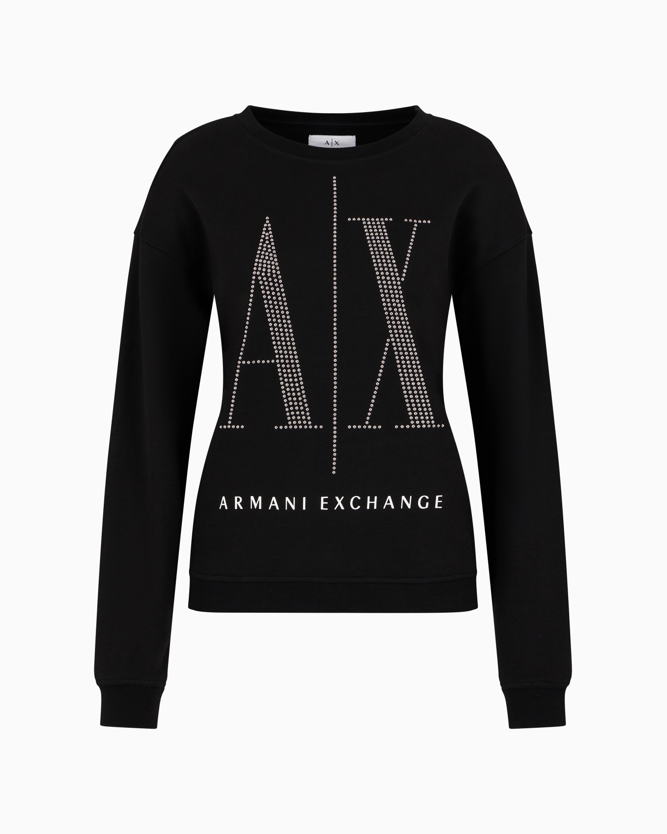Icon Project French terry sweatshirt with rhinestone logo Slide 0
