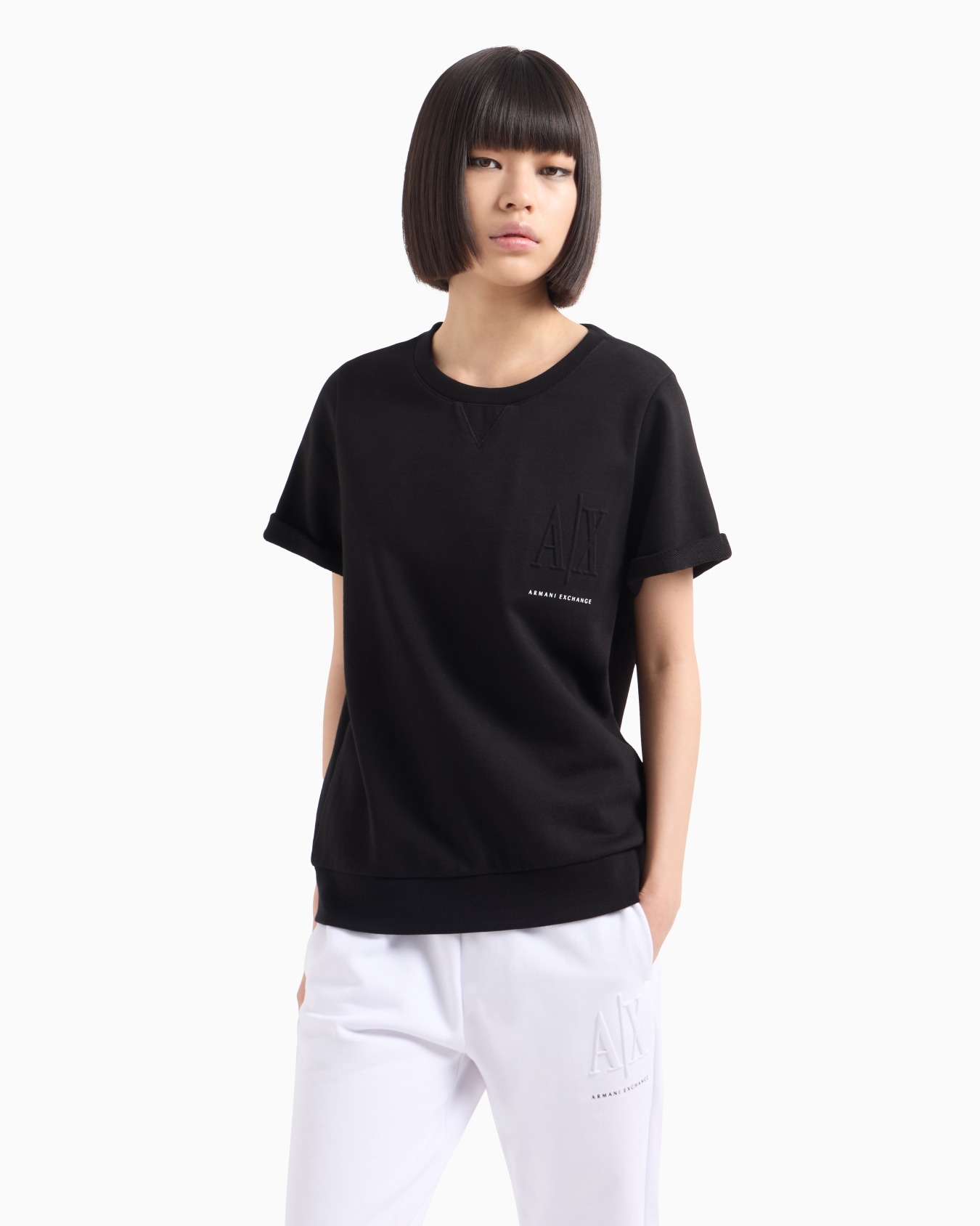 Icon Project French Terry Short Sleeve Sweatshirt Slide 1