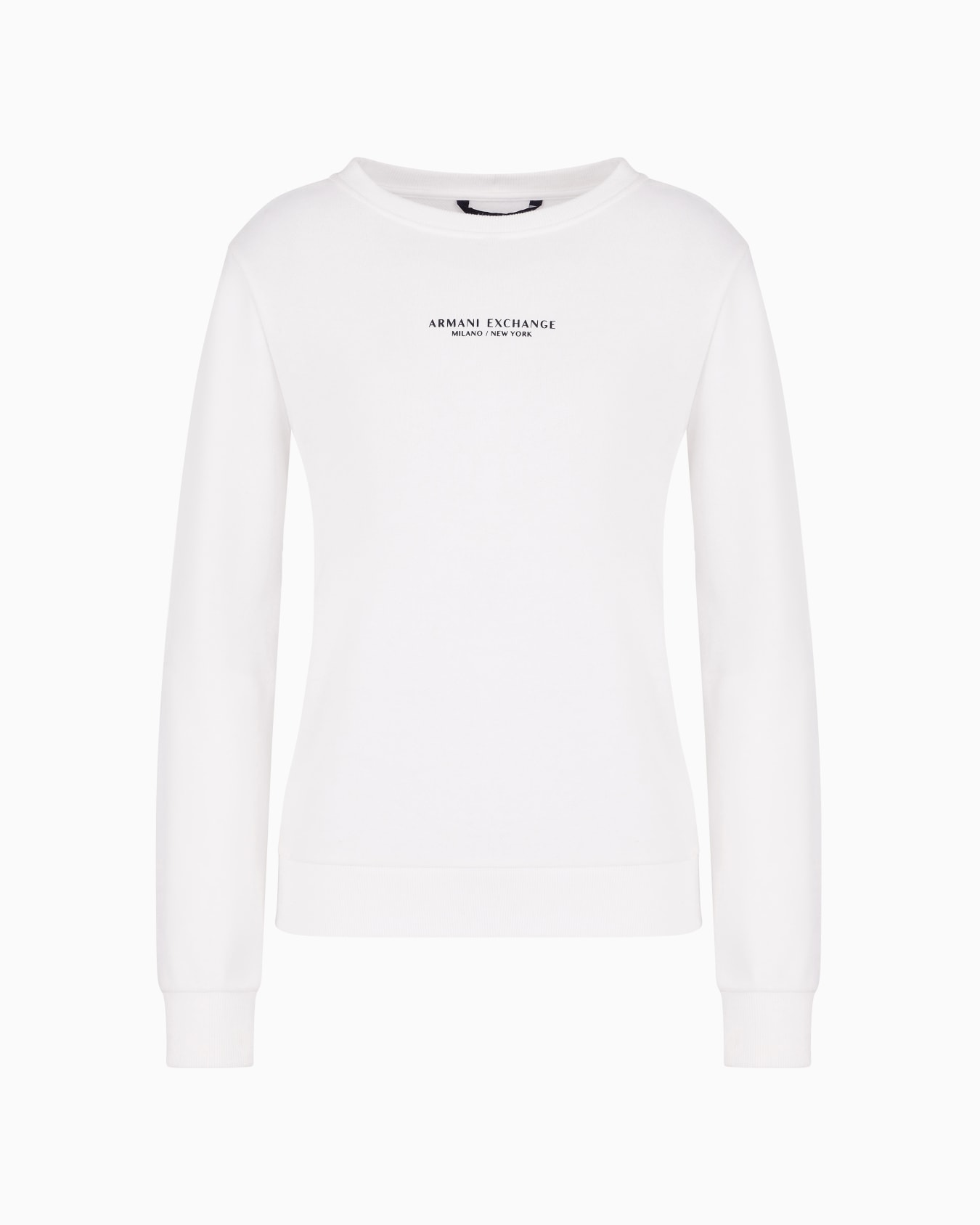 Crewneck sweatshirt in french terry Milano/New York Slide 0