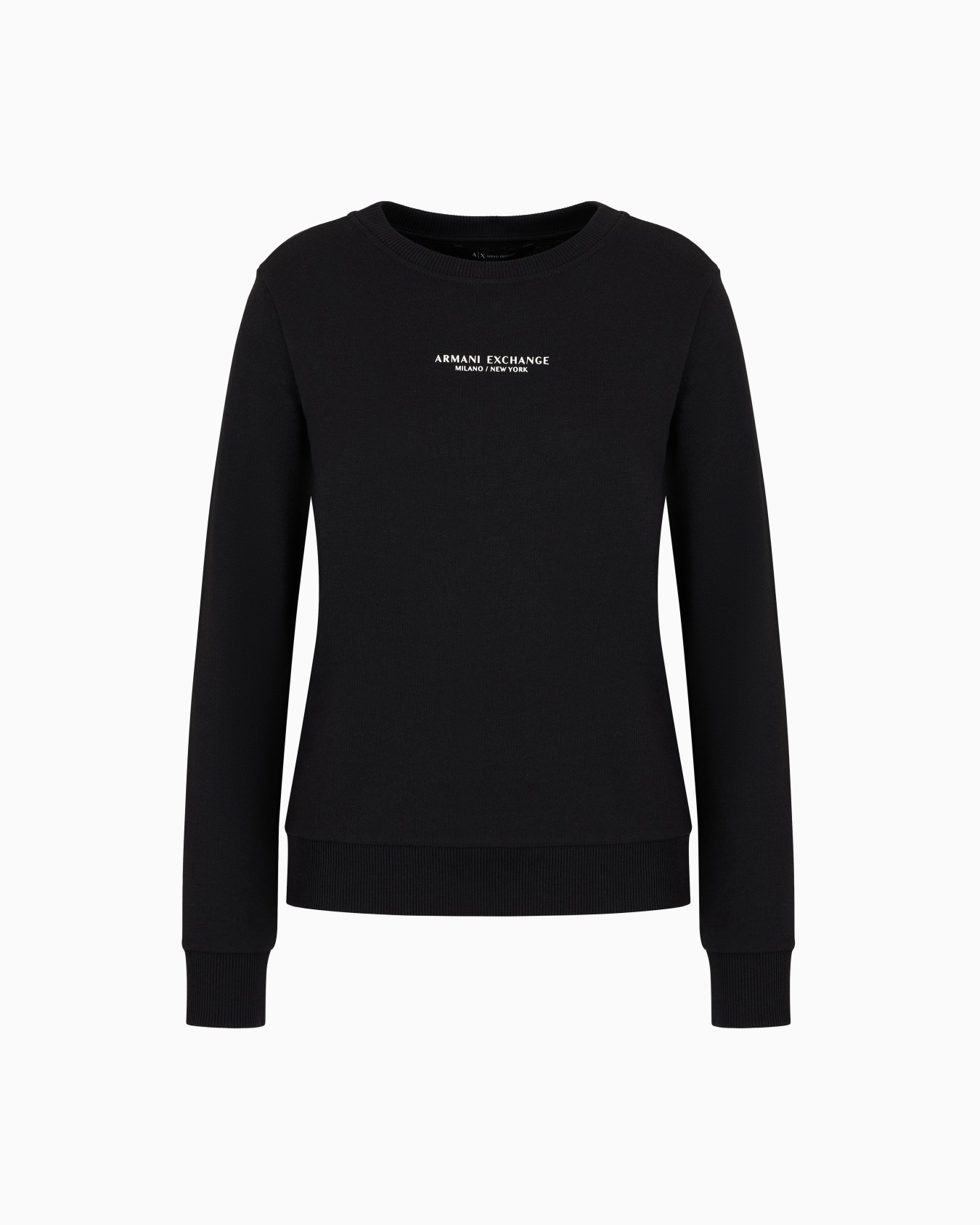 Crewneck sweatshirt in french terry Milano/New York Slide 0