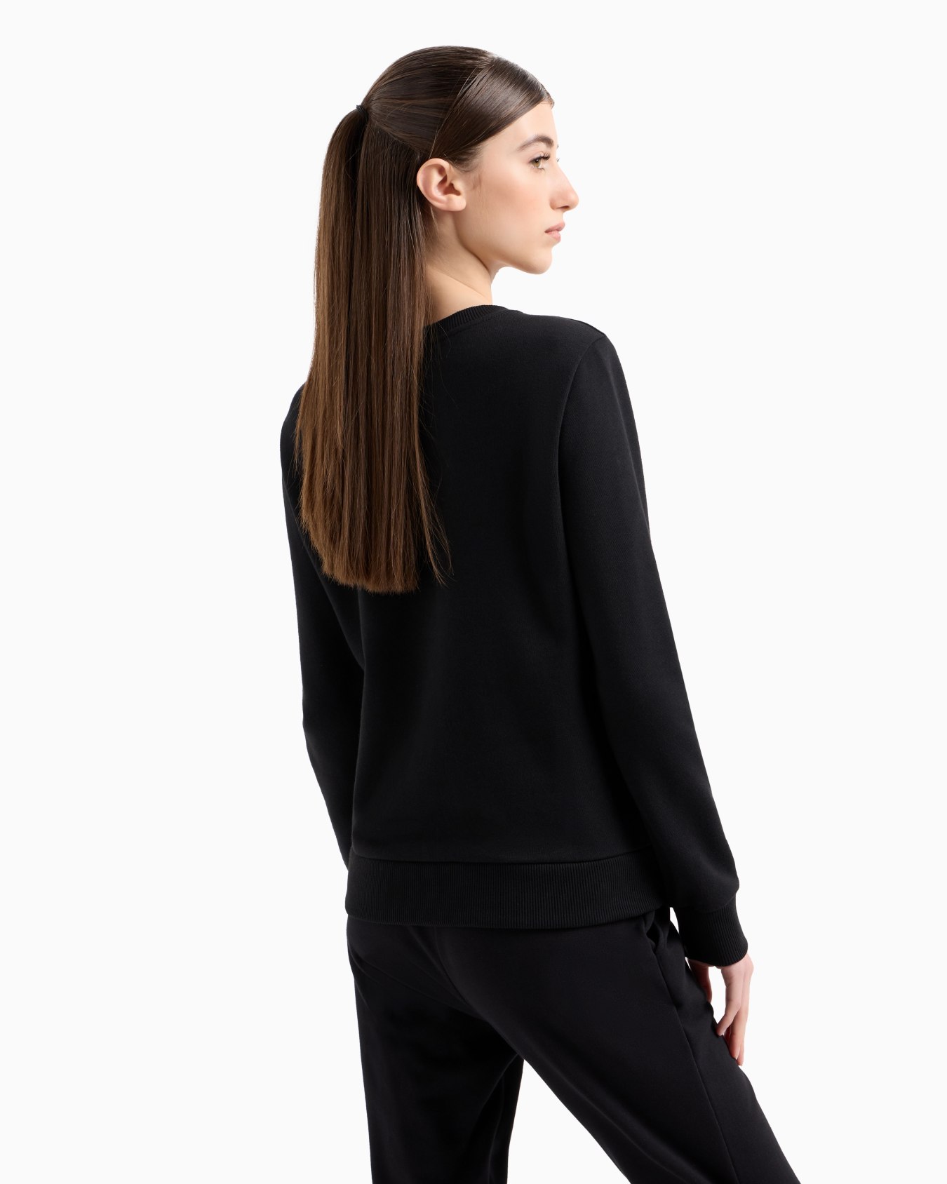 Crewneck sweatshirt in french terry Milano/New York Slide 2