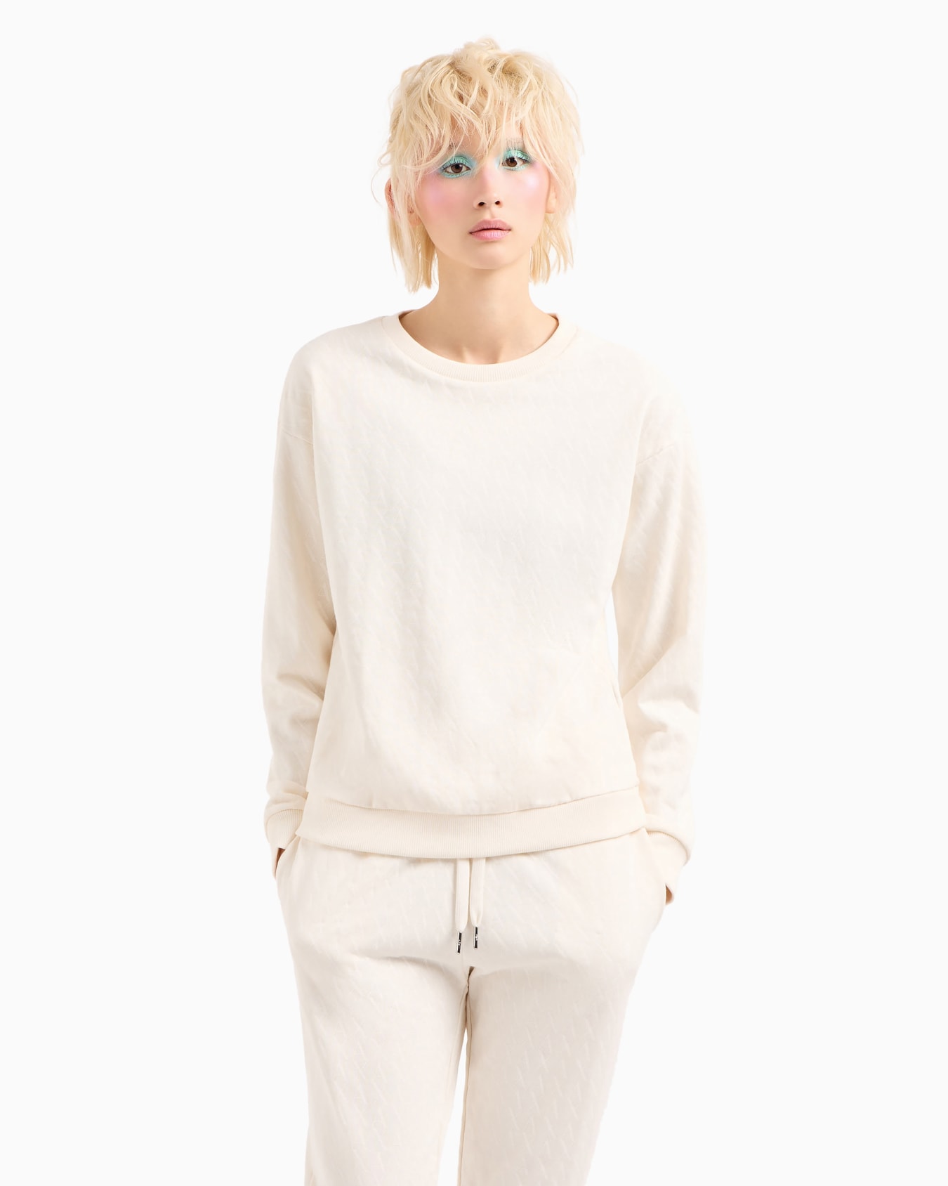 Sudadera ASV French Terry con logo en relieve Diapositiva 3